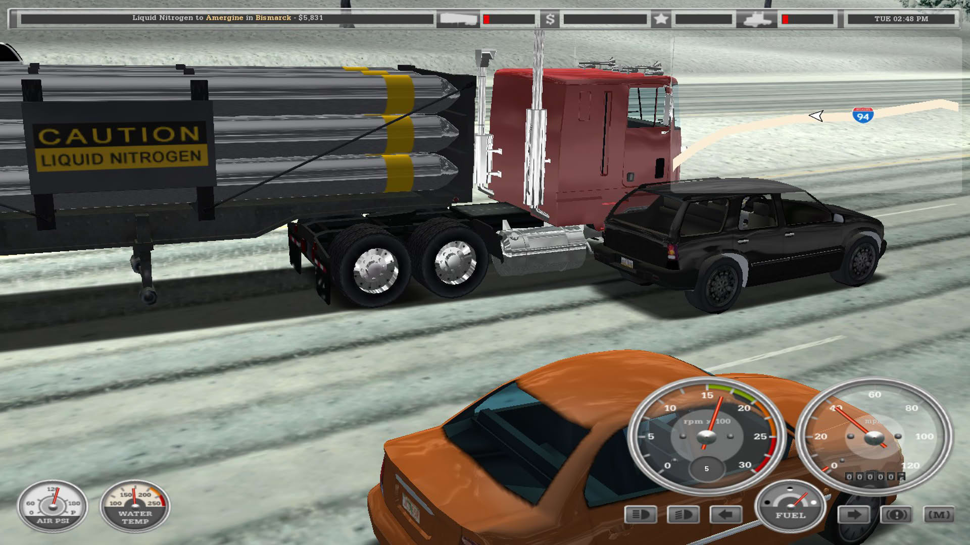 Screenshot for 18 Wheels of Steel: Haulin'
