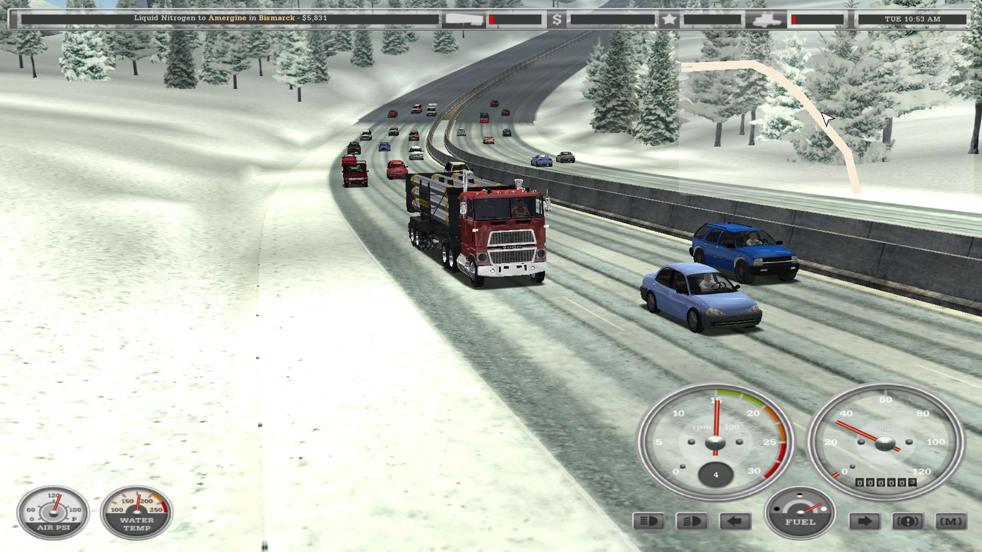 Screenshot for 18 Wheels of Steel: Haulin'