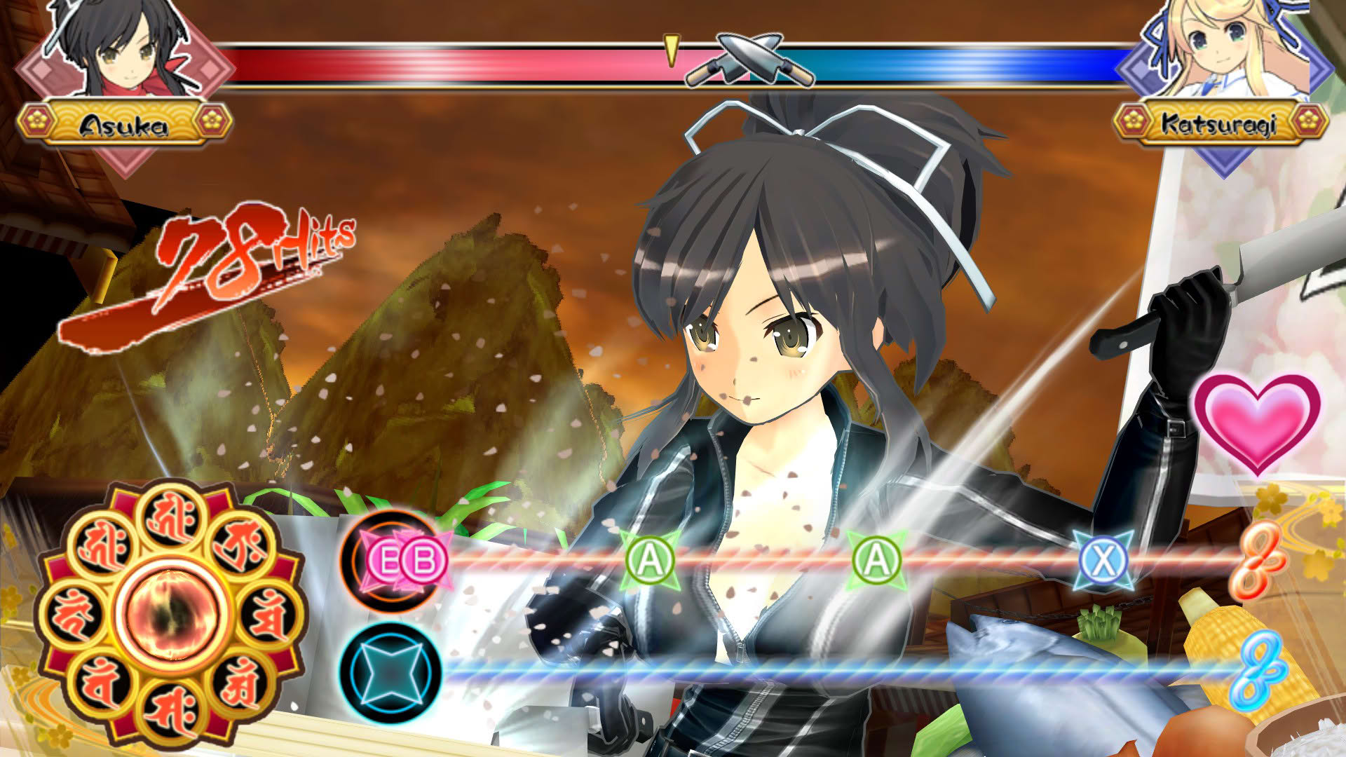 Screenshot for Senran Kagura Bon Appétit!
