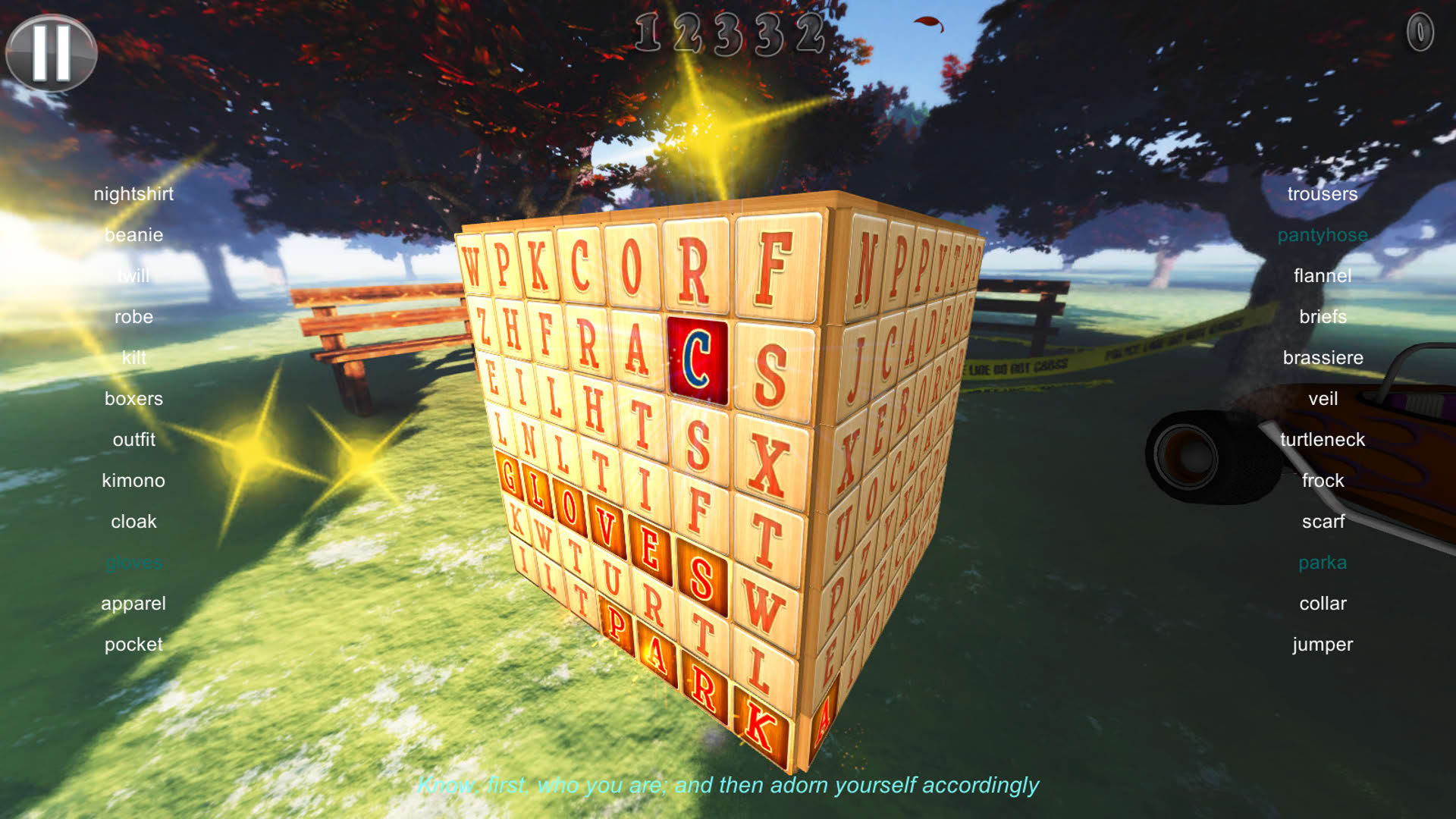 Screenshot for Ultimate Word Search 2: Letter Boxed