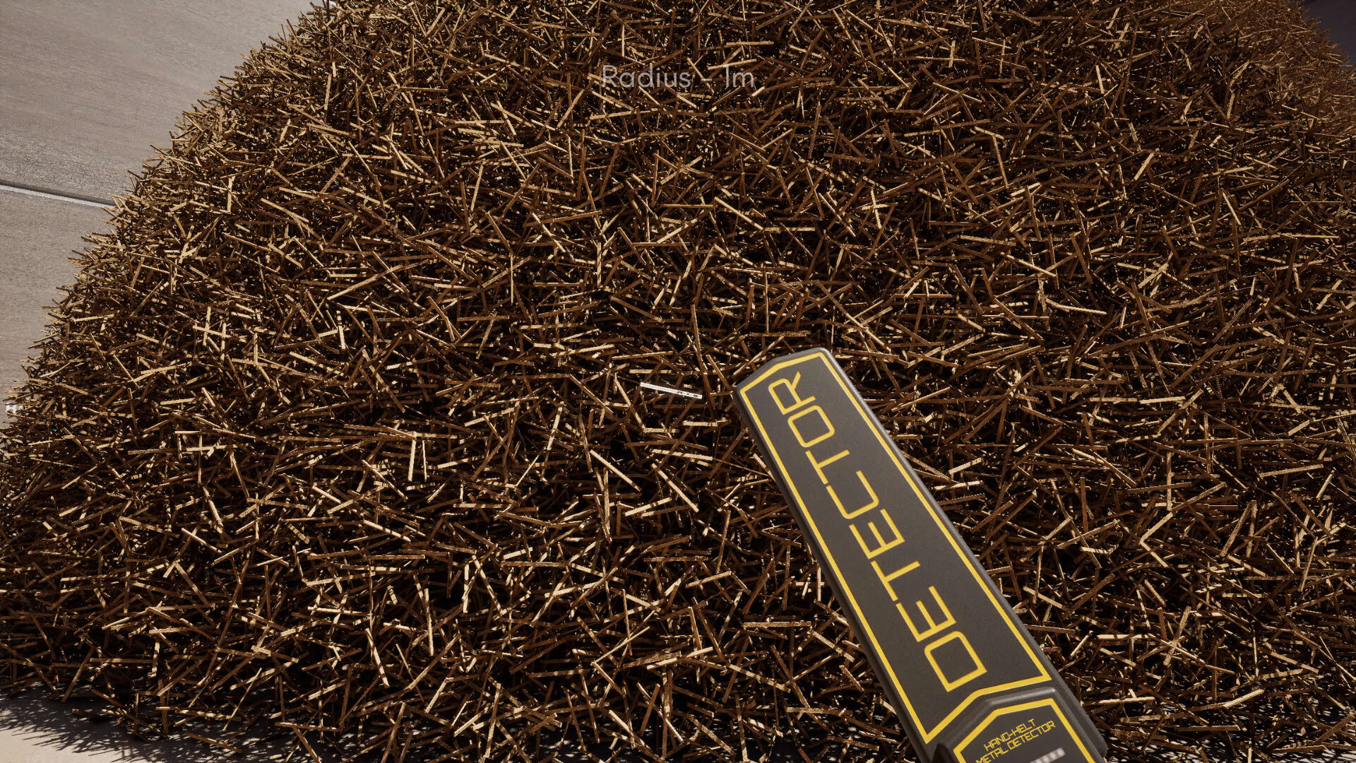 Screenshot for Needle in a Haystack Simulator