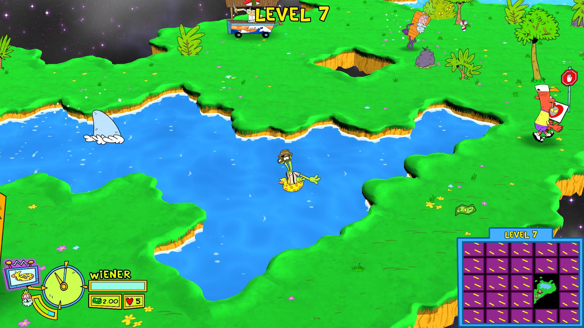 Screenshot for ToeJam & Earl: Back in the Groove