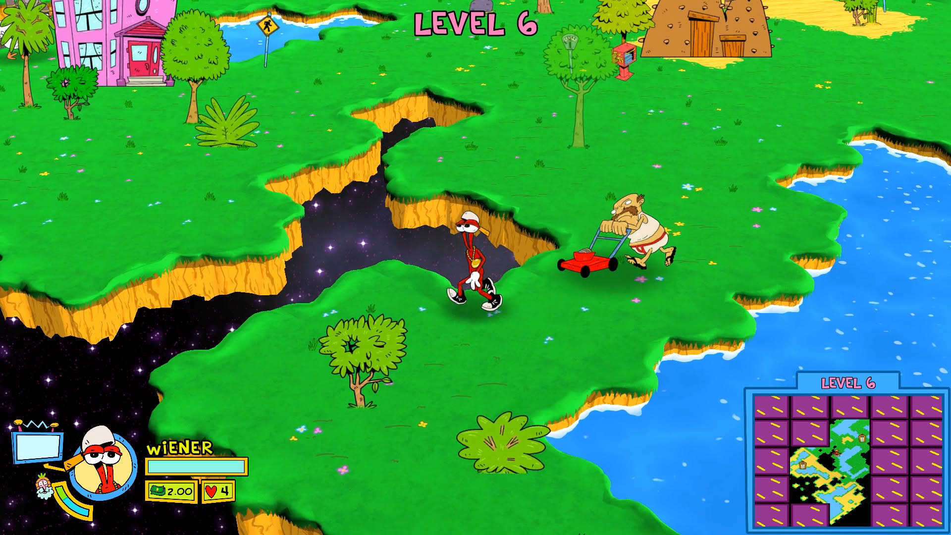 Screenshot for ToeJam & Earl: Back in the Groove