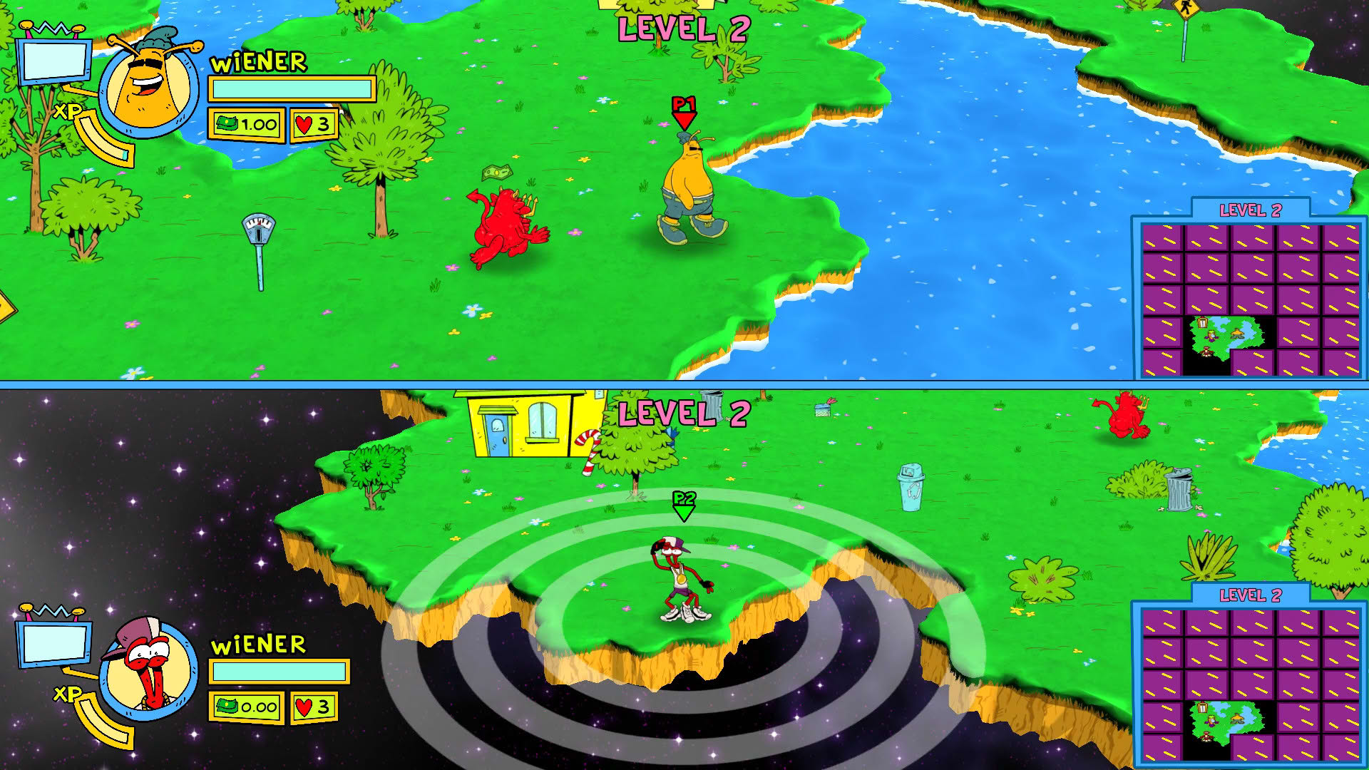 Screenshot for ToeJam & Earl: Back in the Groove