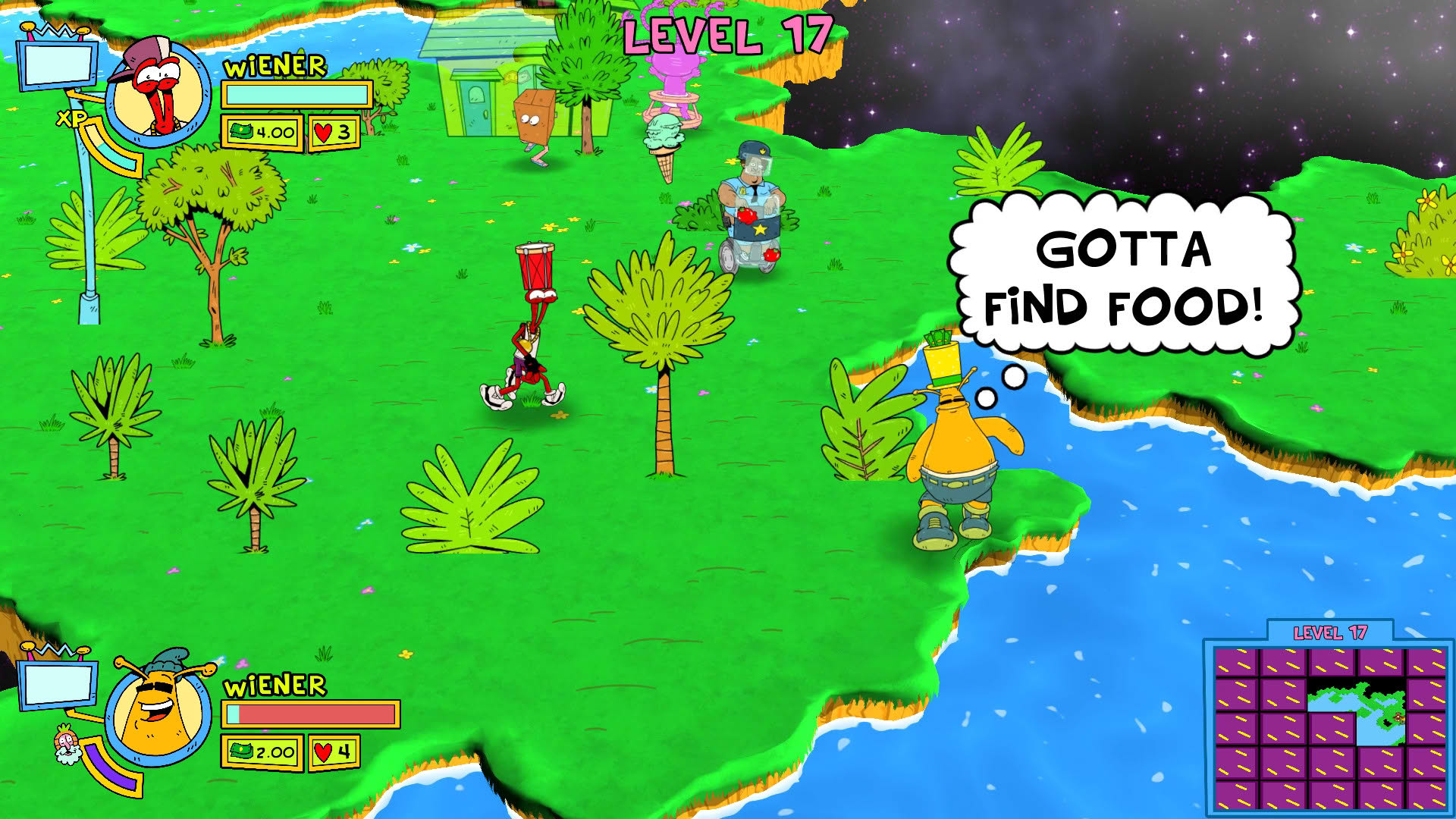 Screenshot for ToeJam & Earl: Back in the Groove