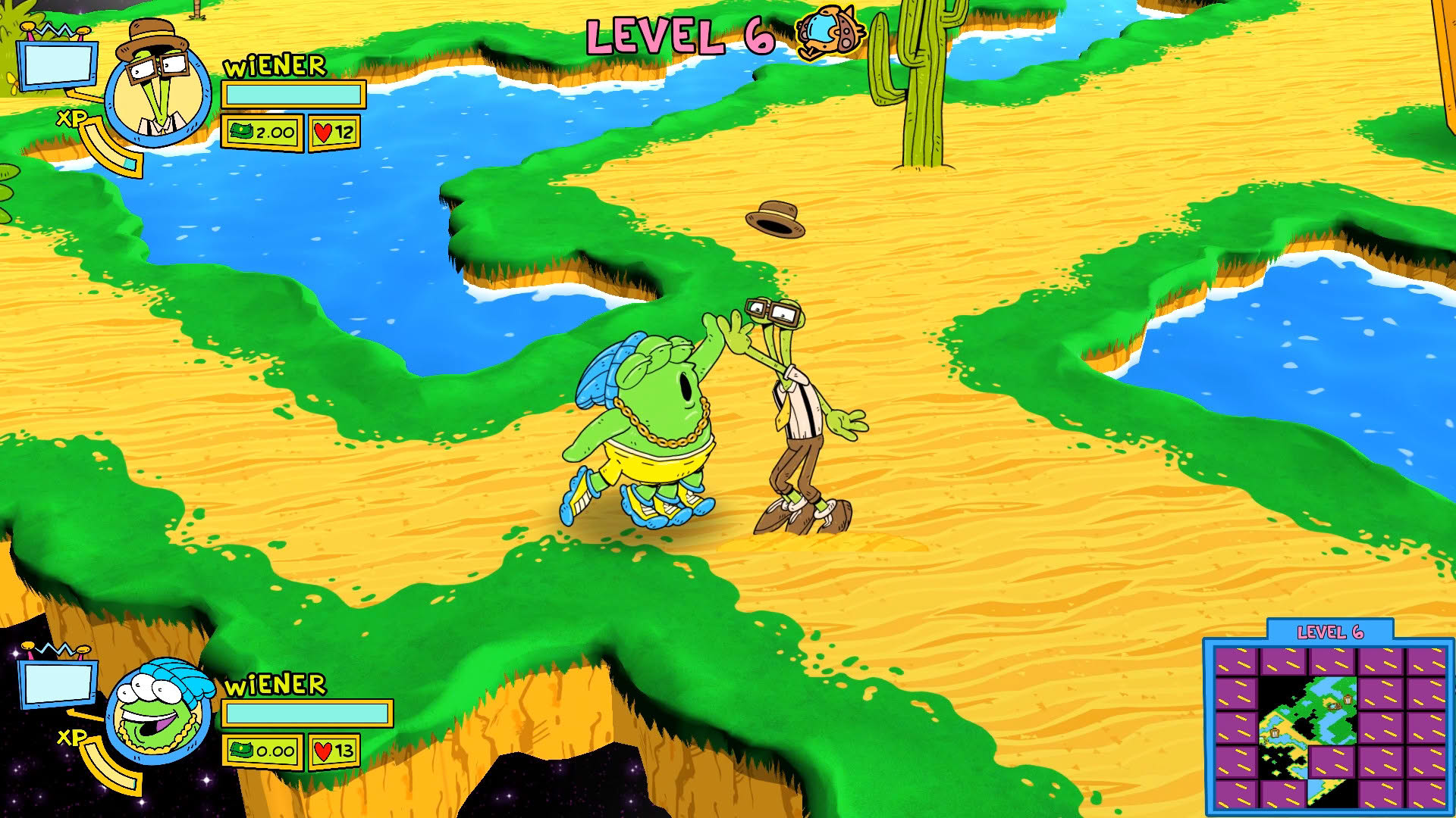 Screenshot for ToeJam & Earl: Back in the Groove