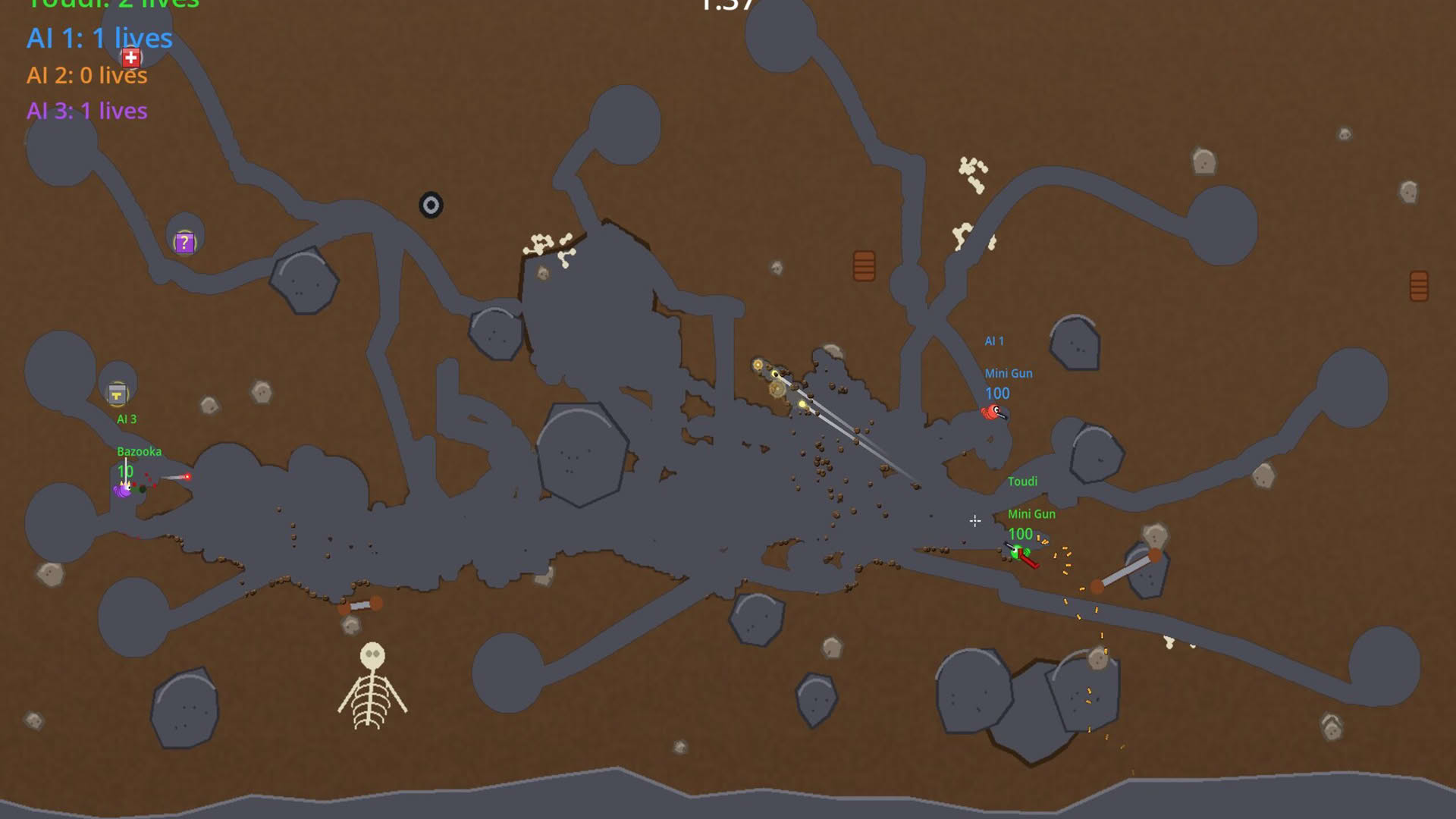 Screenshot for Trenchworms