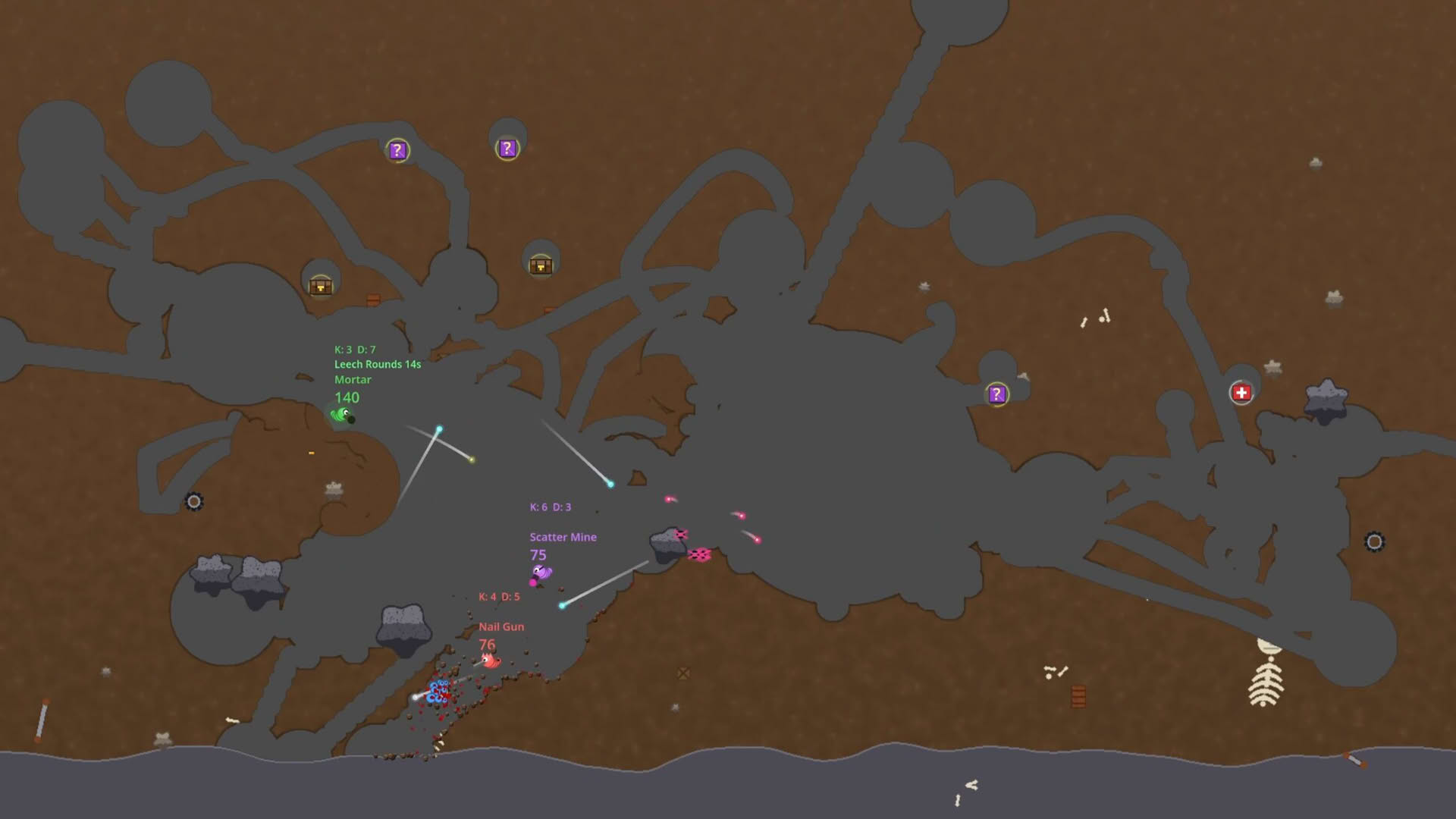 Screenshot for Trenchworms