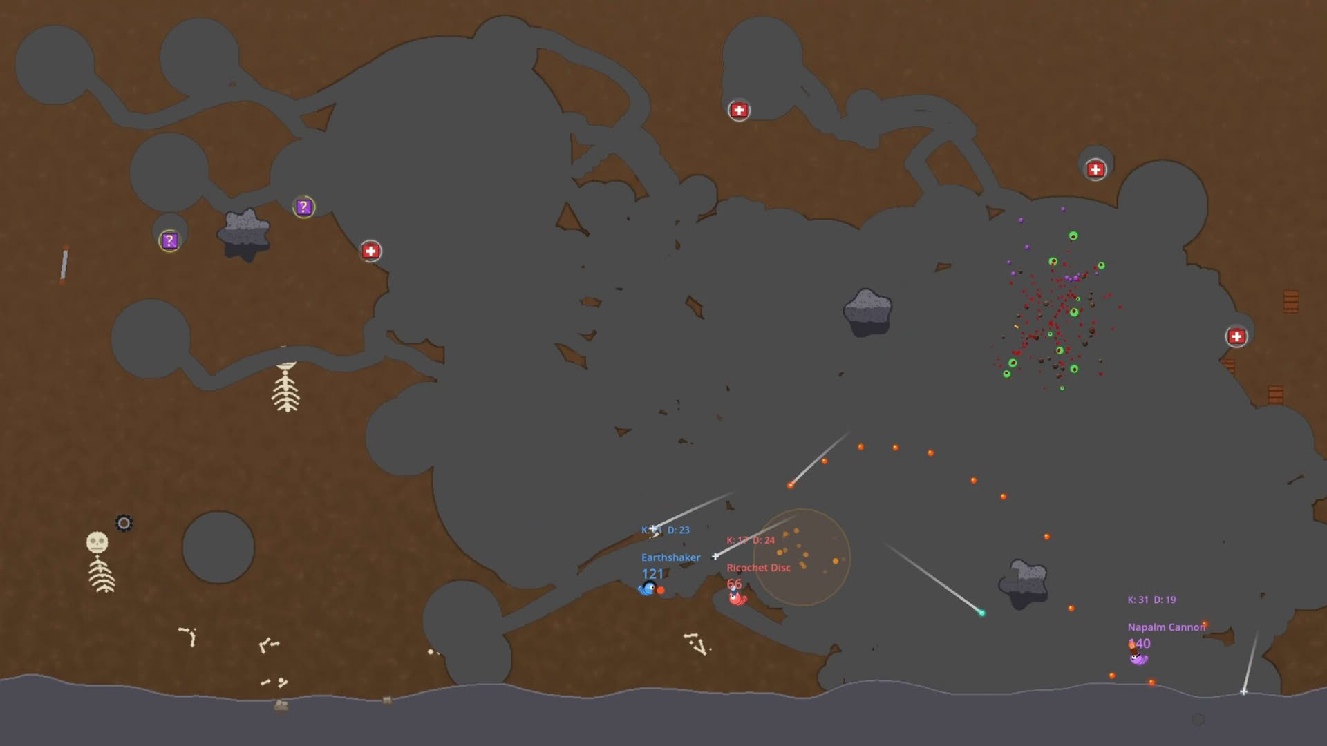 Screenshot for Trenchworms