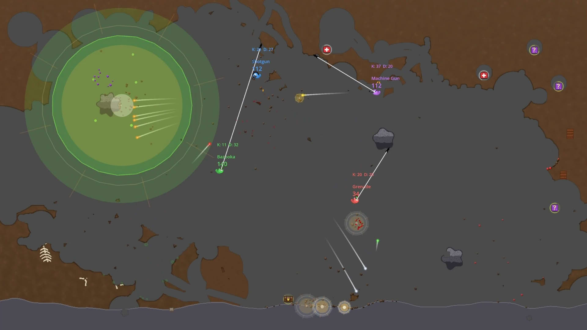 Screenshot for Trenchworms