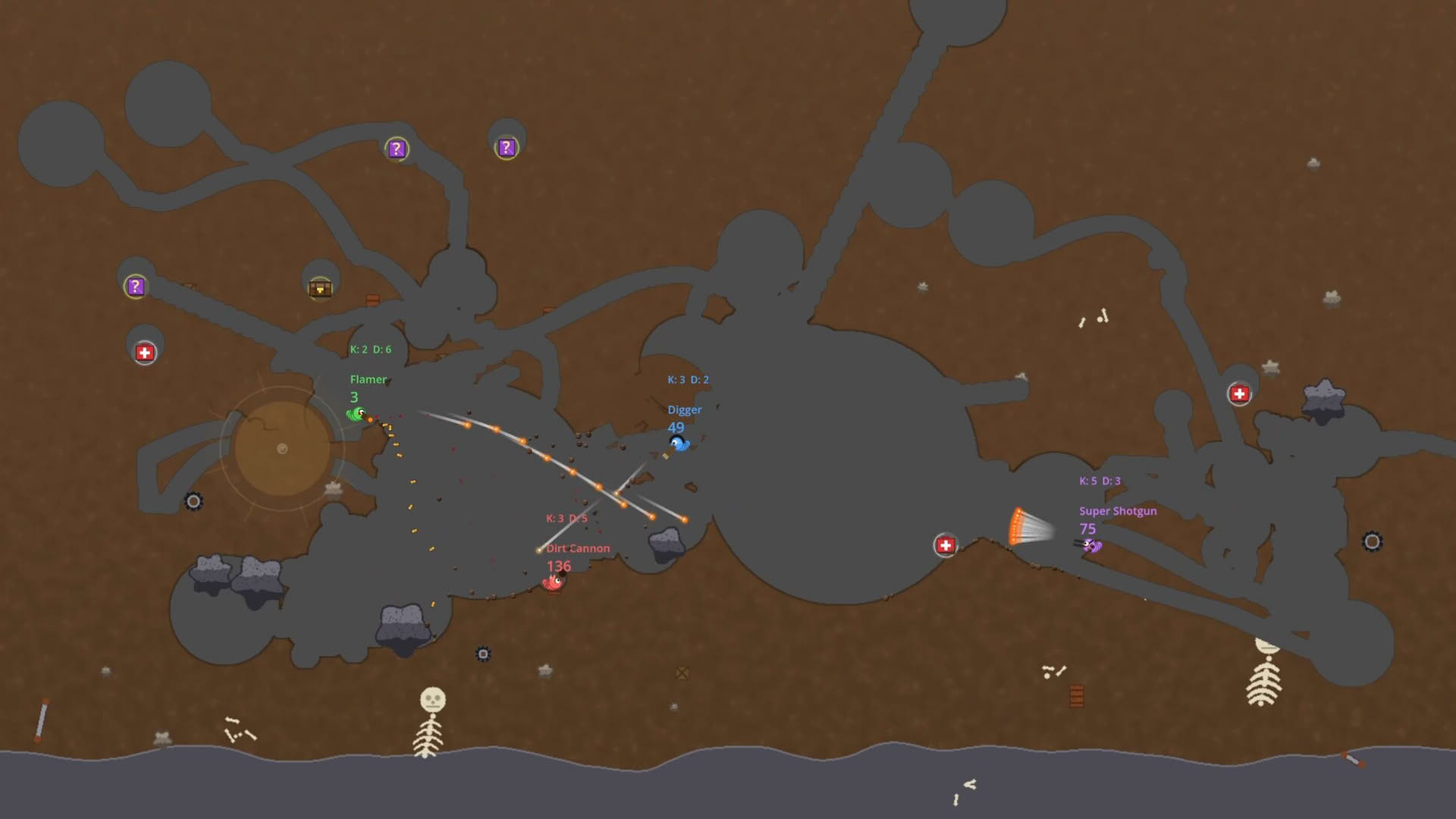 Screenshot for Trenchworms