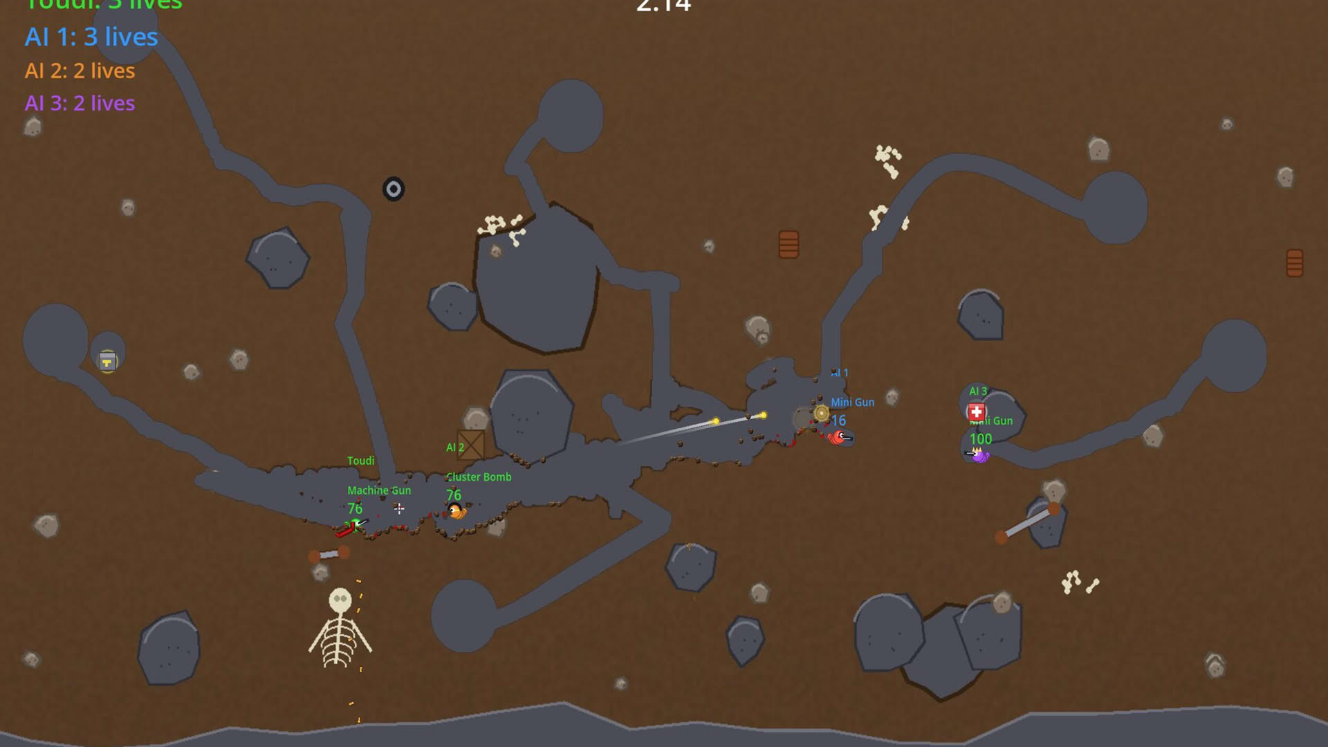 Screenshot for Trenchworms