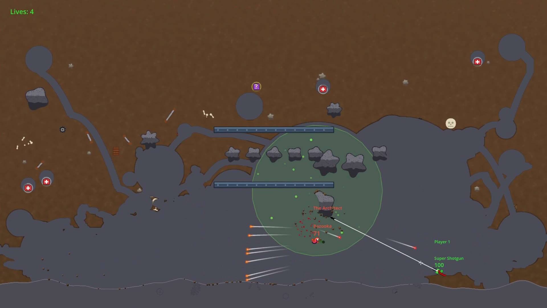 Screenshot for Trenchworms