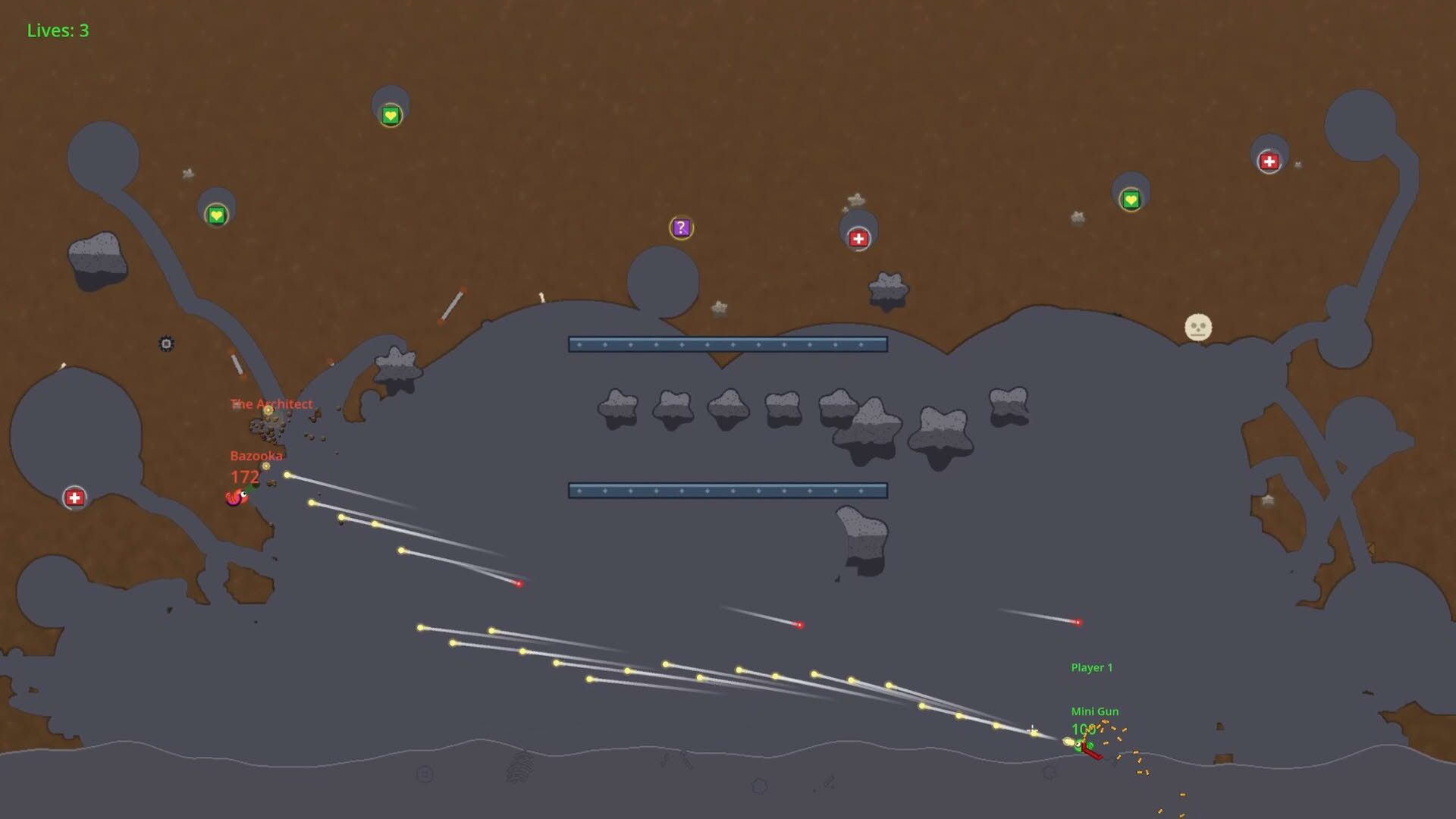 Screenshot for Trenchworms
