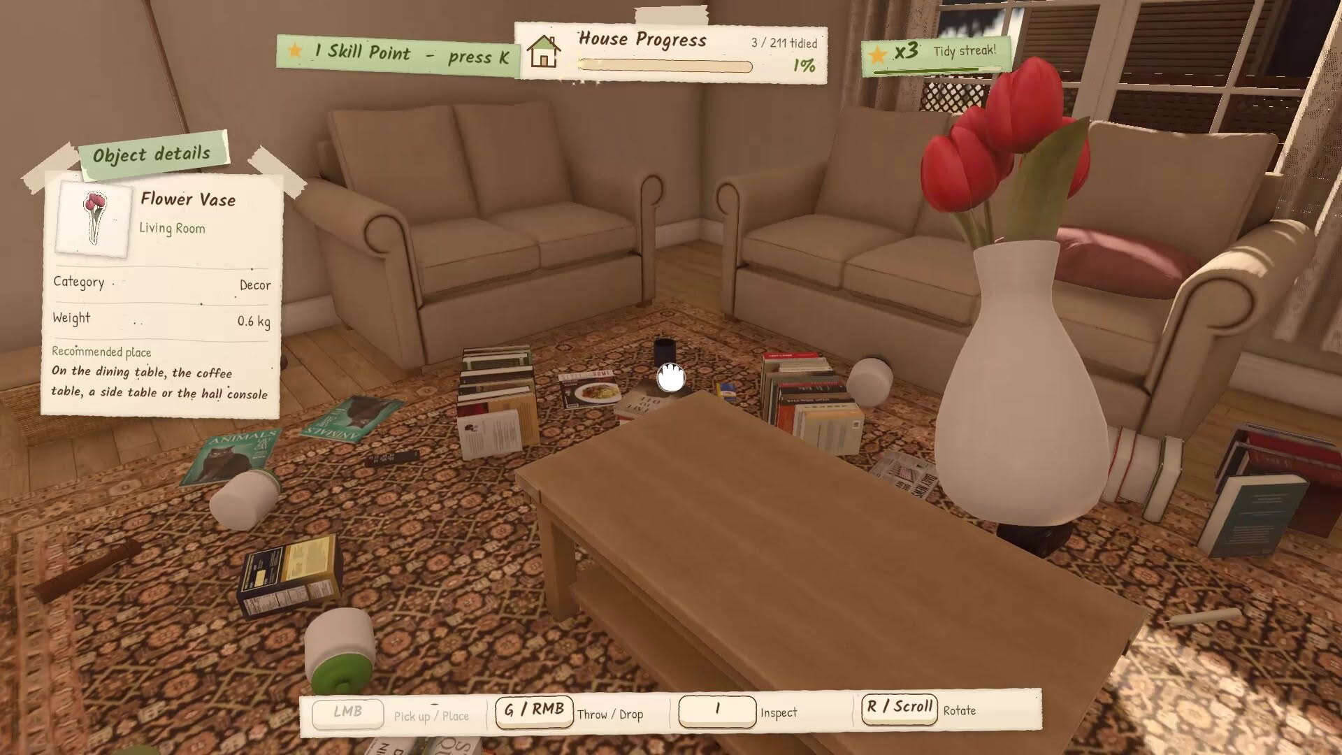 Screenshot for Home Reset: Organizing Simulator