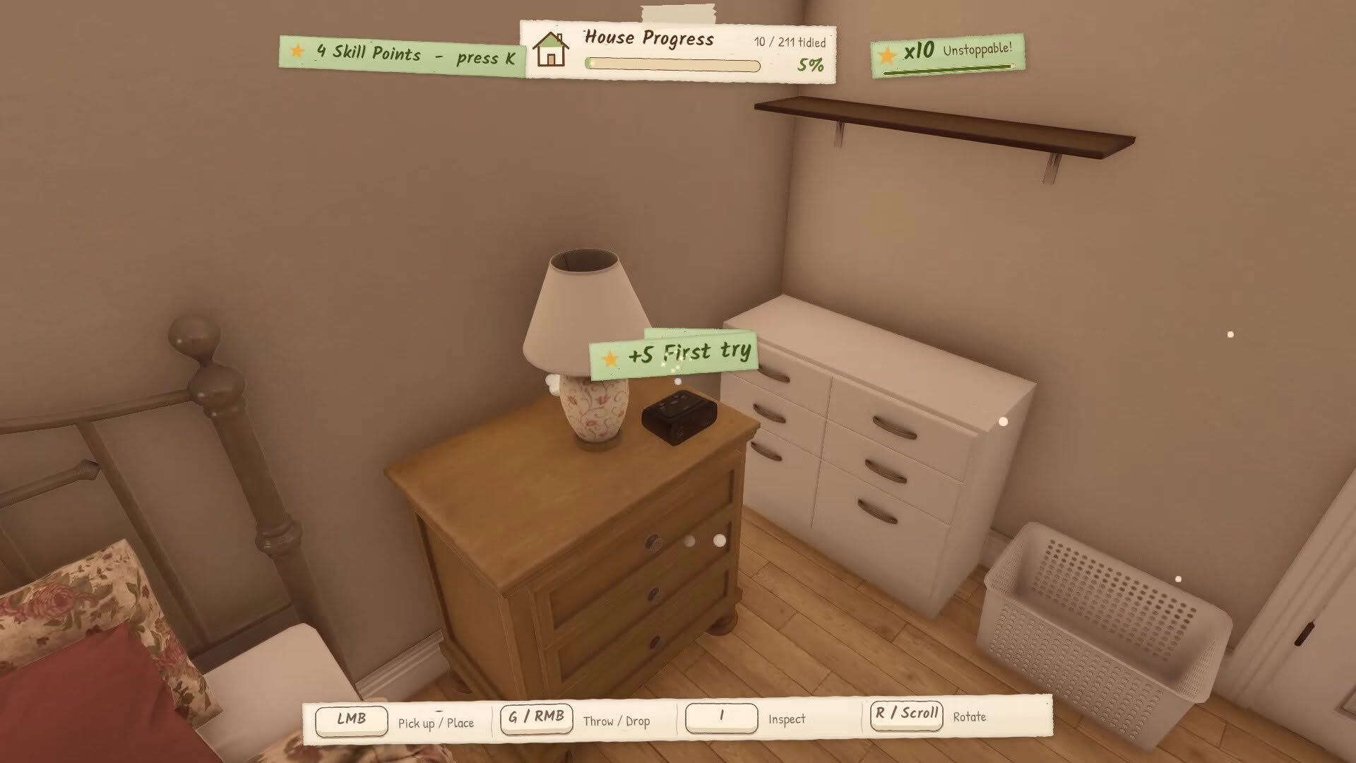Screenshot for Home Reset: Organizing Simulator