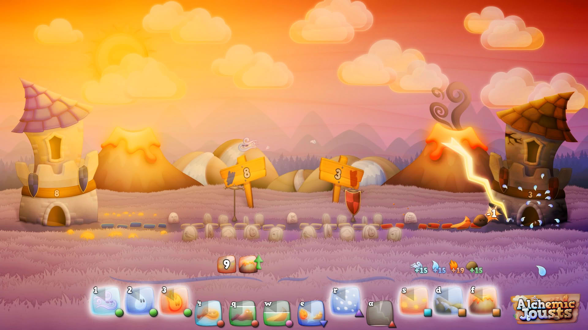 Screenshot for Alchemic Jousts