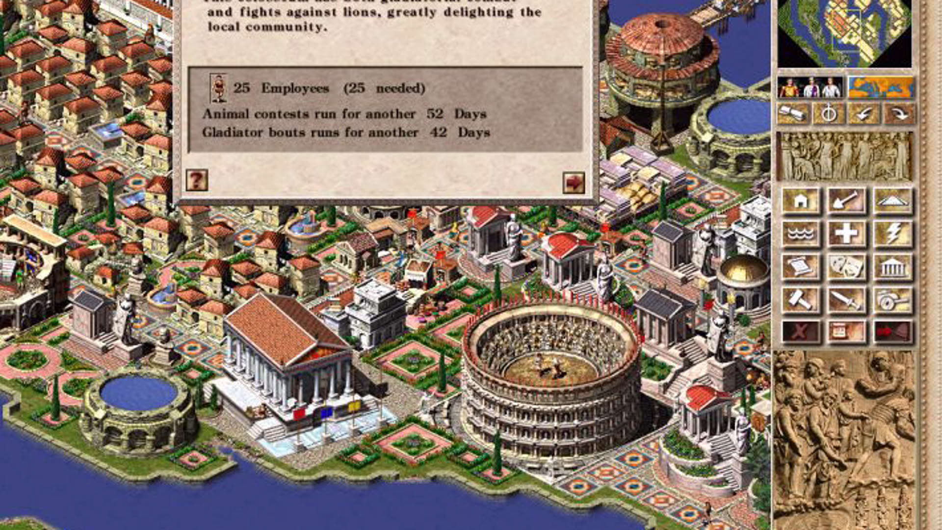 Screenshot for Caesar III