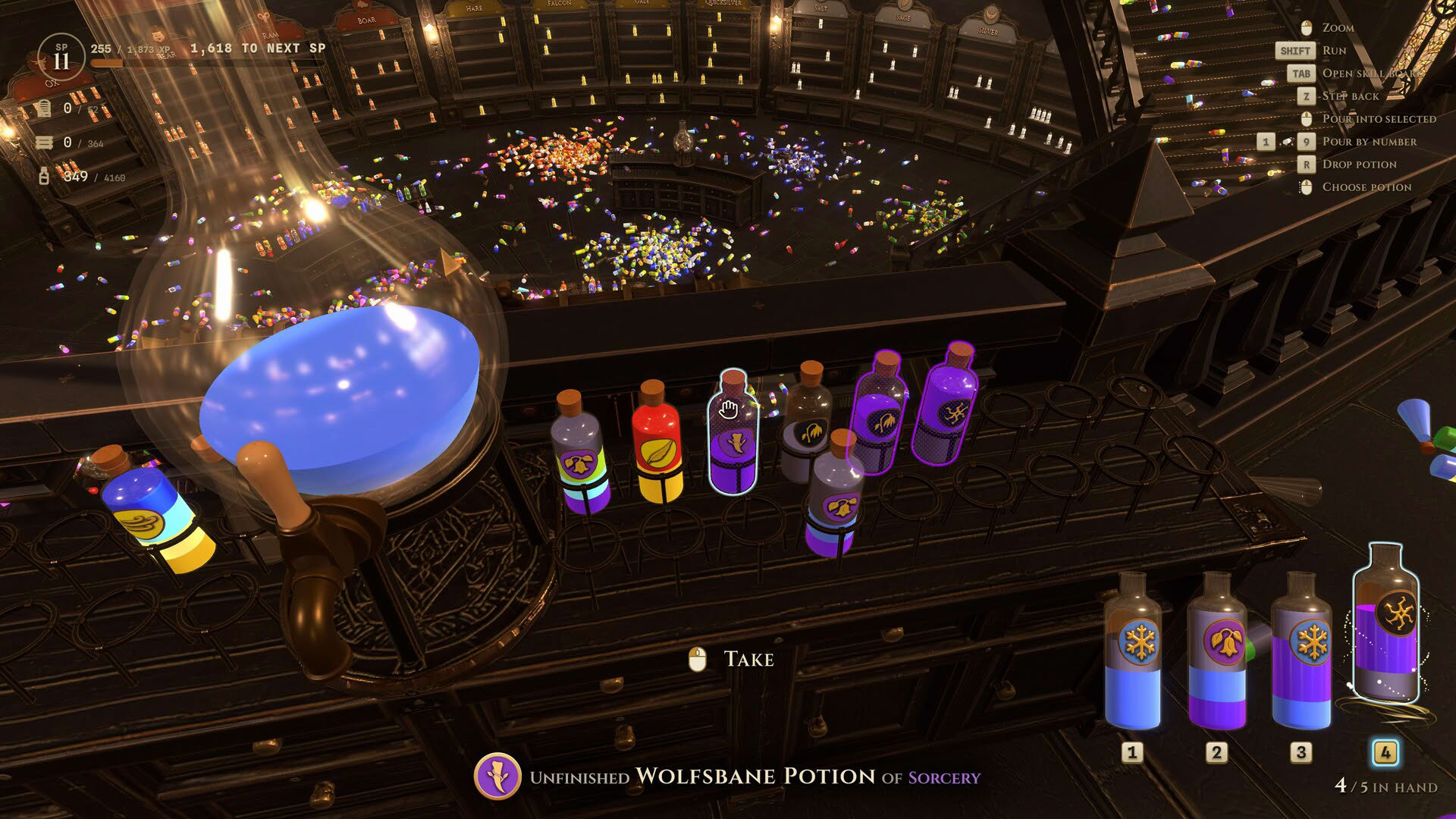 Screenshot for A Place for Every Potion