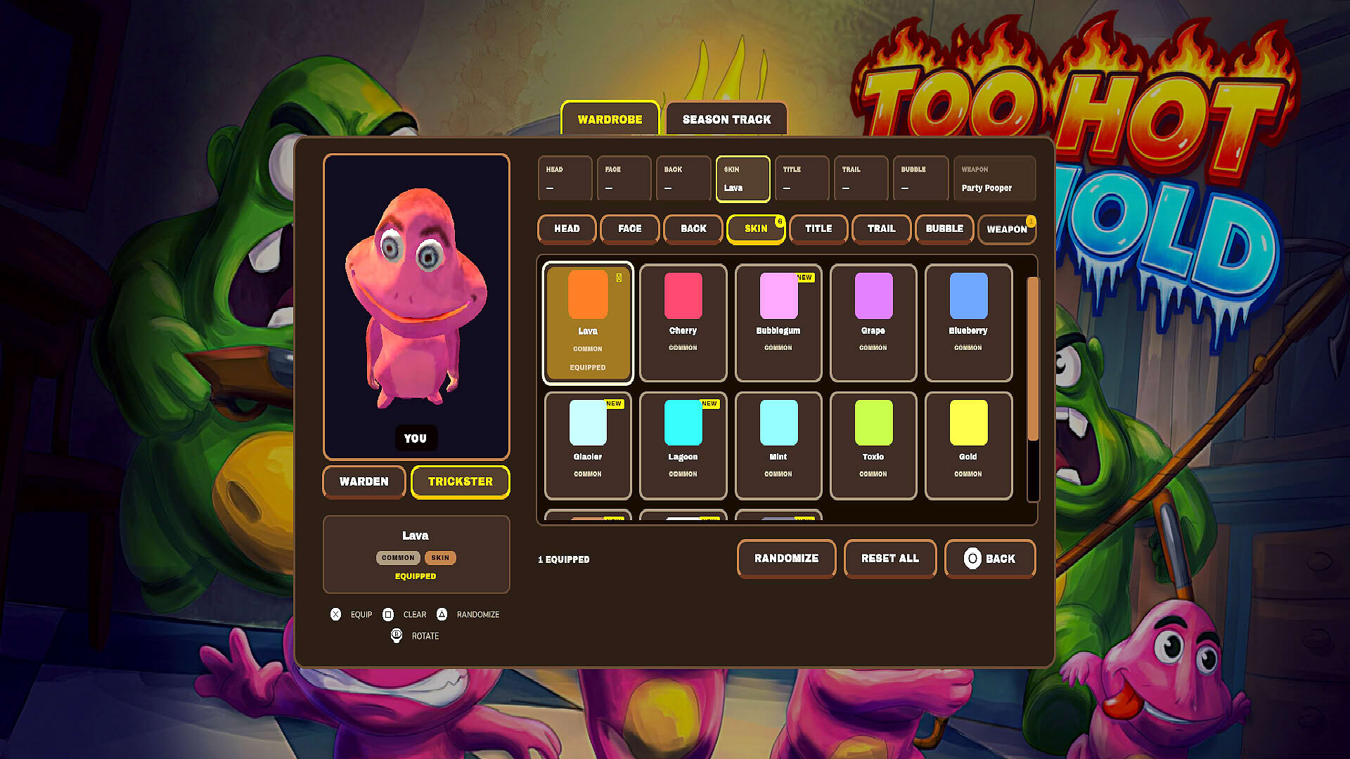Screenshot for Too Hot to Hold