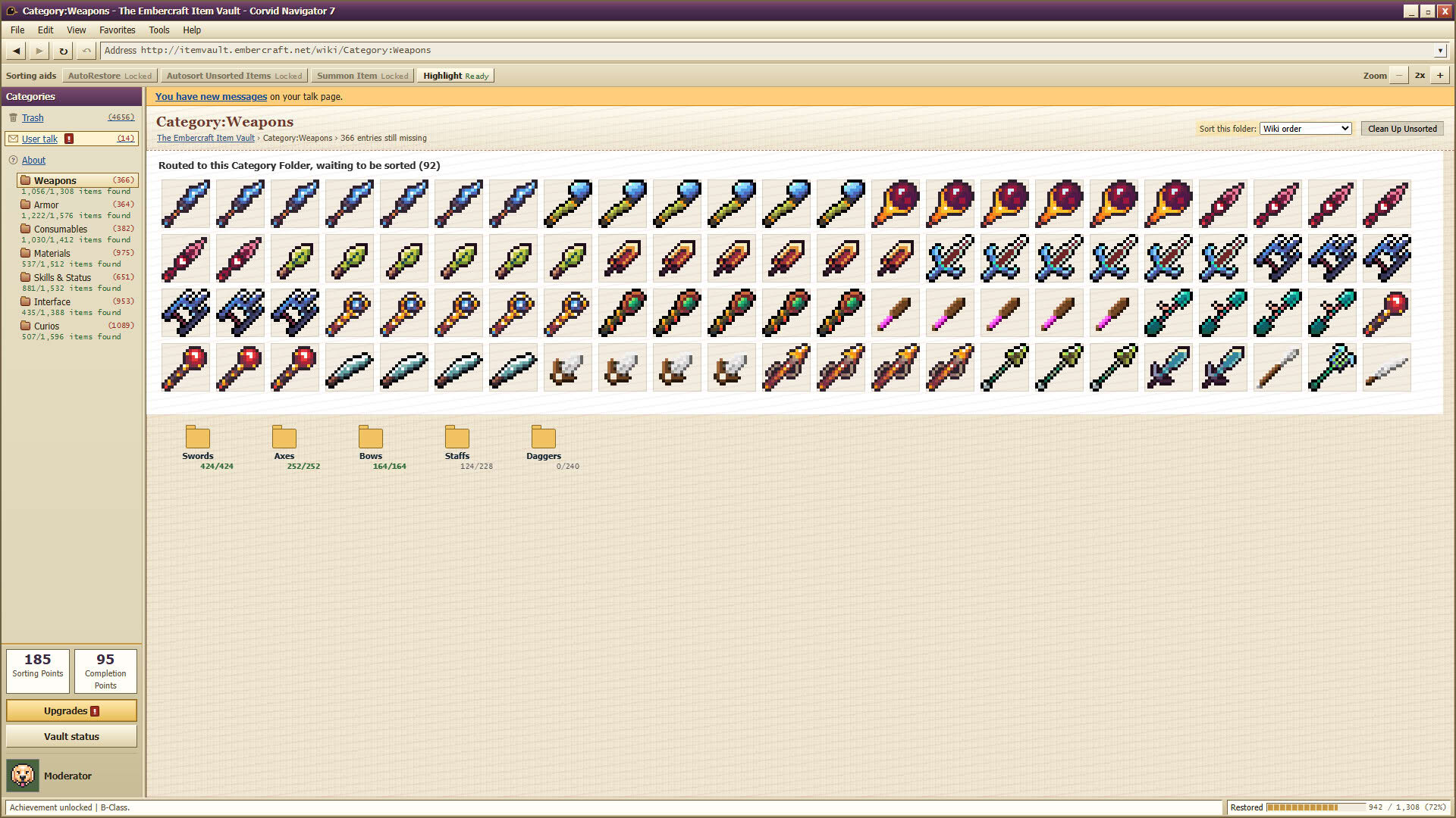 Screenshot for Deleted Wiki: Clean Up the Lost Files