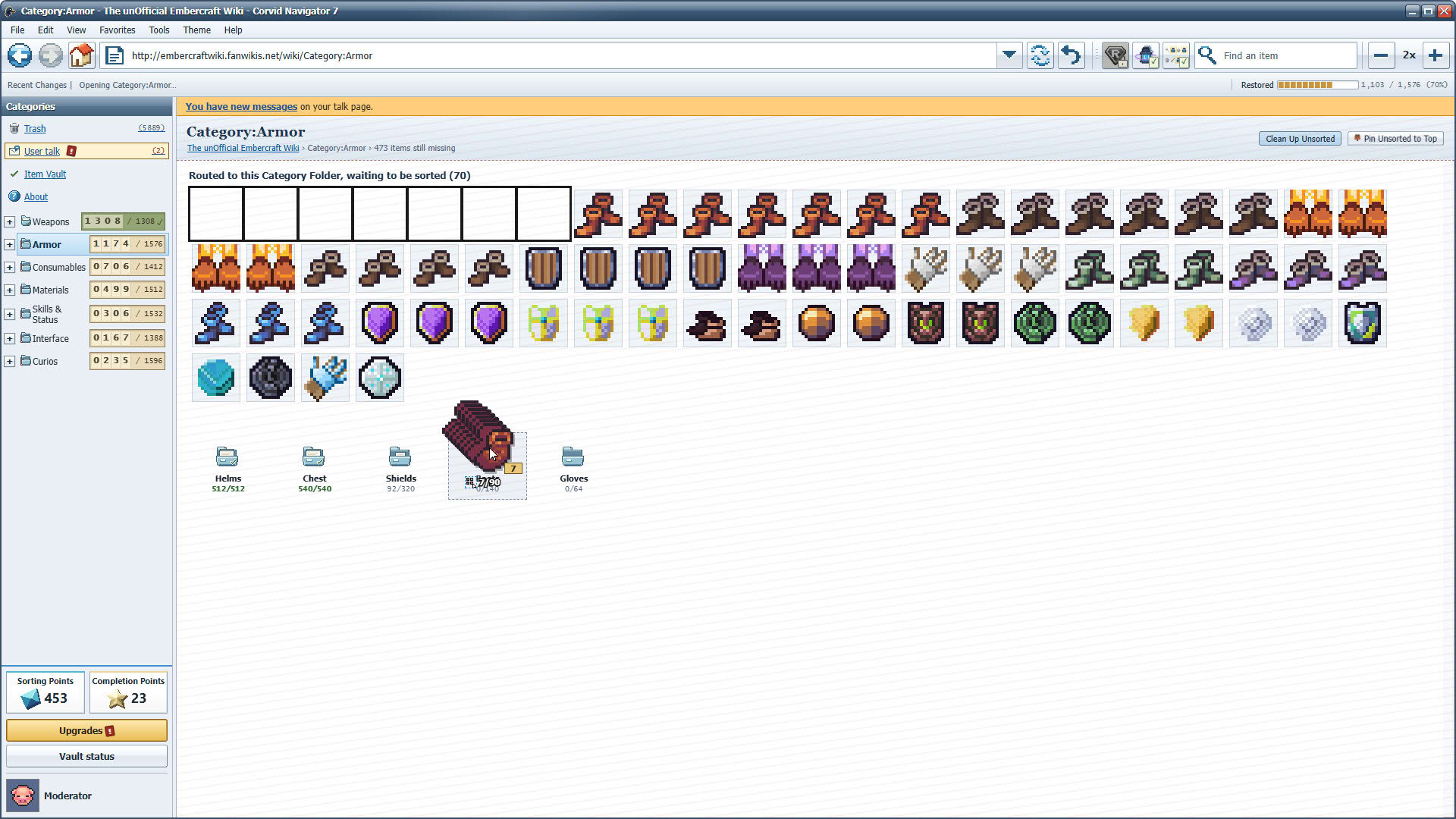 Screenshot for Deleted Wiki: Clean Up the Lost Files