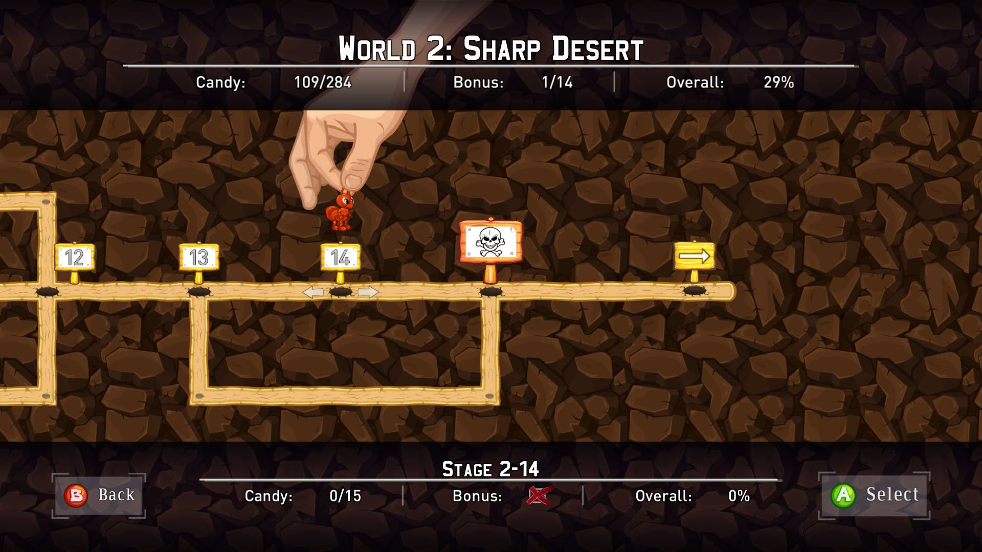 Screenshot for Ant-gravity: Tiny's Adventure