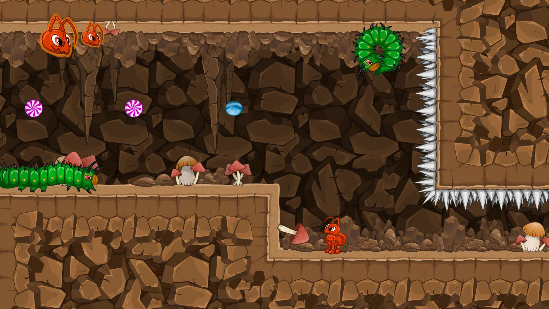 Screenshot for Ant-gravity: Tiny's Adventure