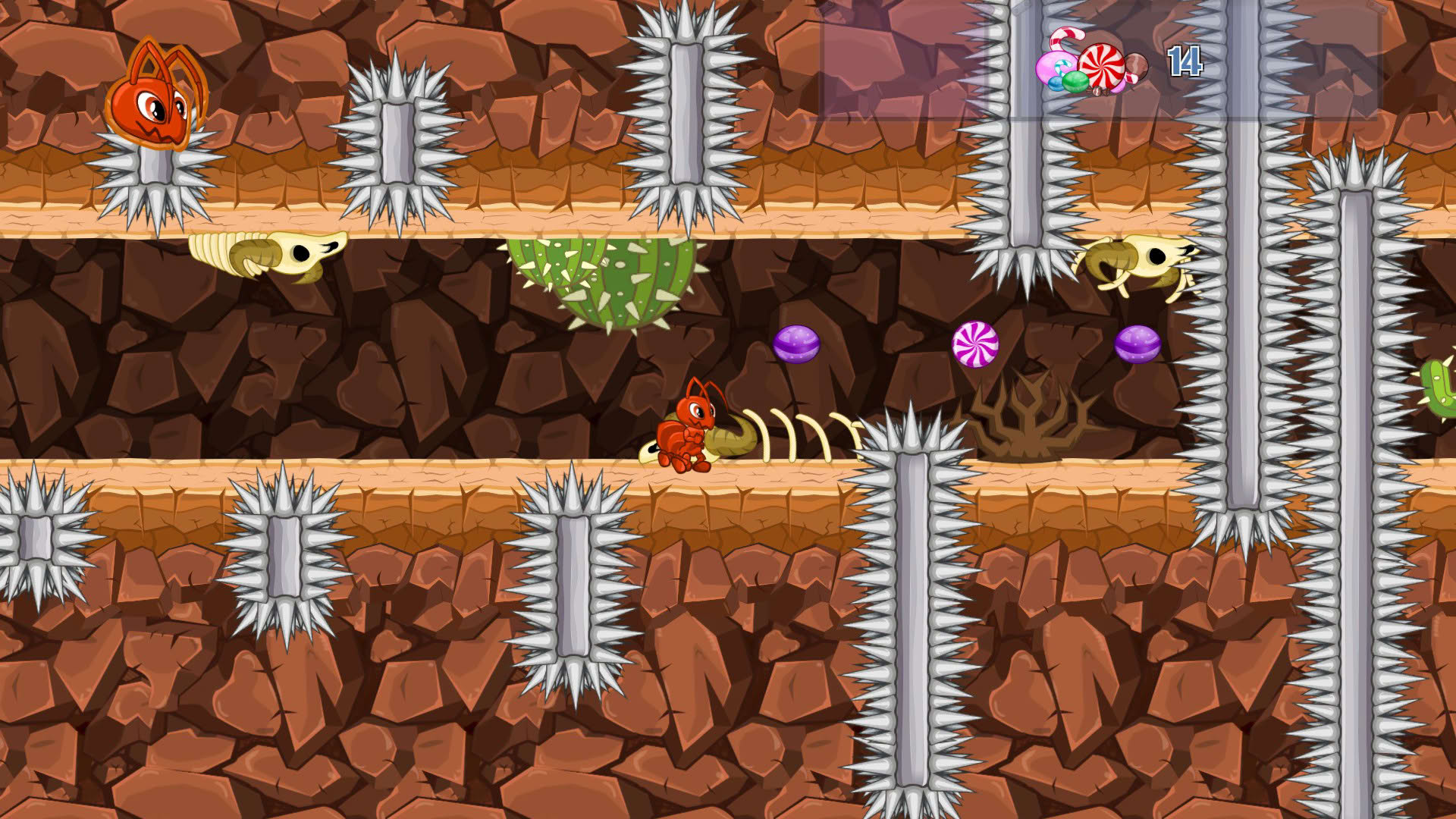 Screenshot for Ant-gravity: Tiny's Adventure