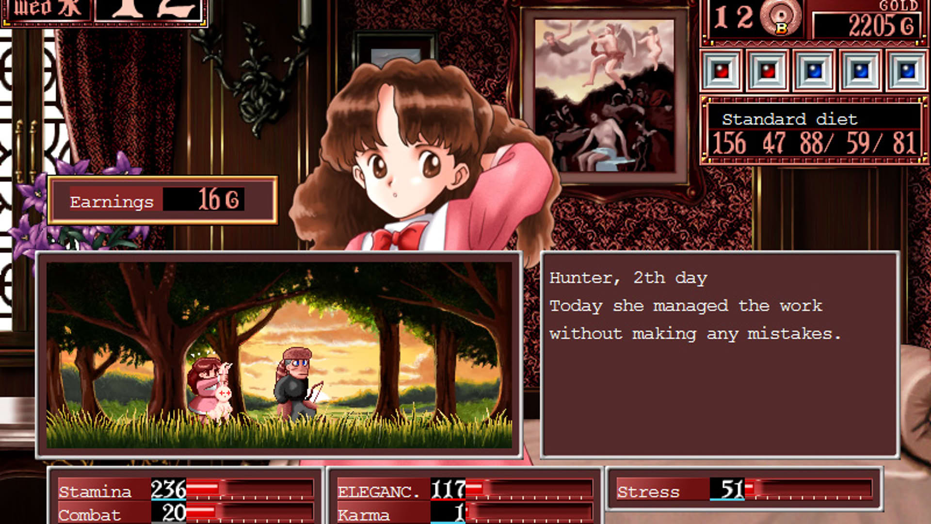 Screenshot for Princess Maker 2 Refine