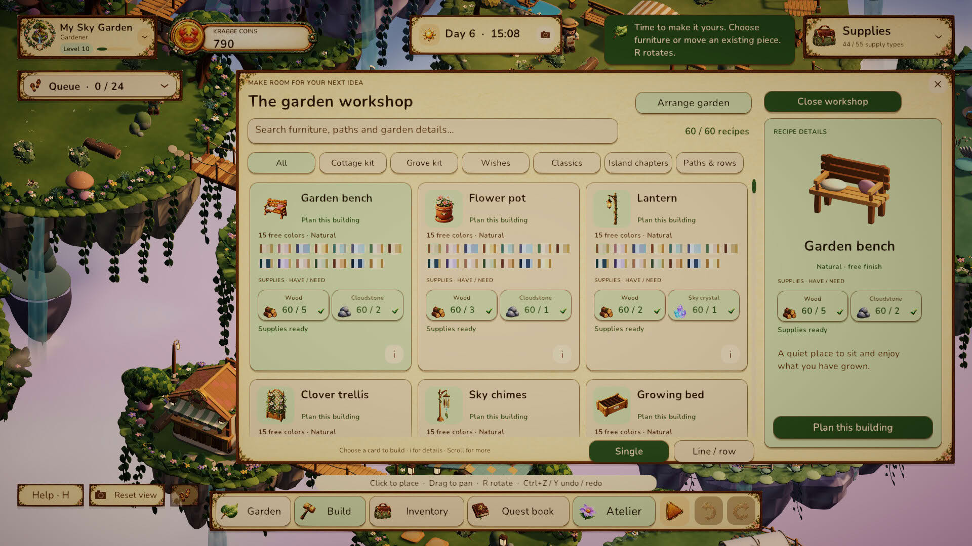 Screenshot for Bloom Above: Wanderisles