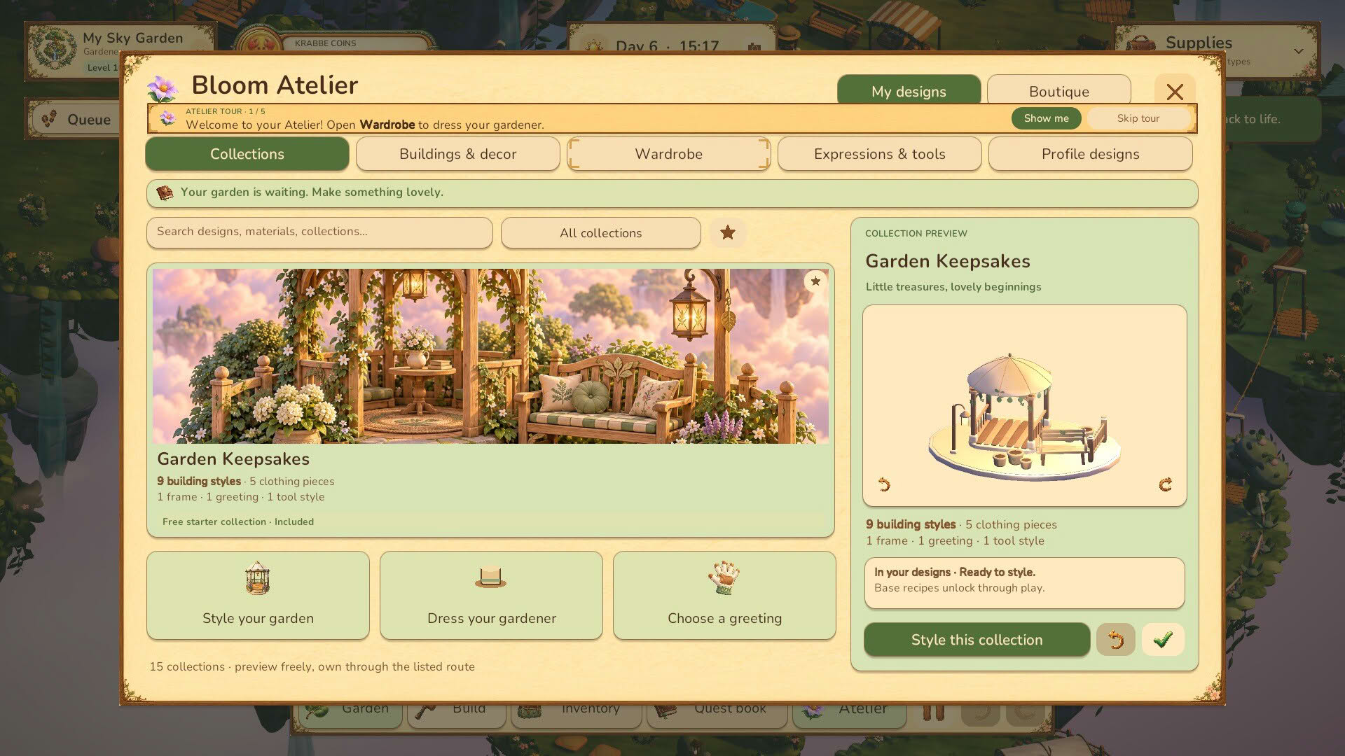 Screenshot for Bloom Above: Wanderisles