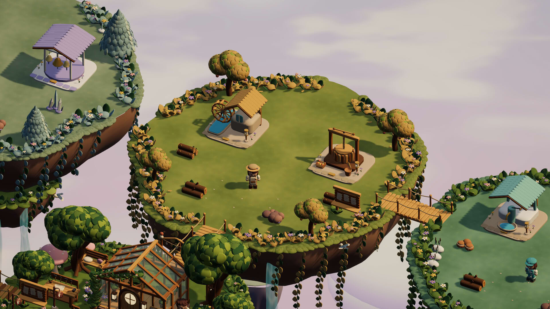 Screenshot for Bloom Above: Wanderisles