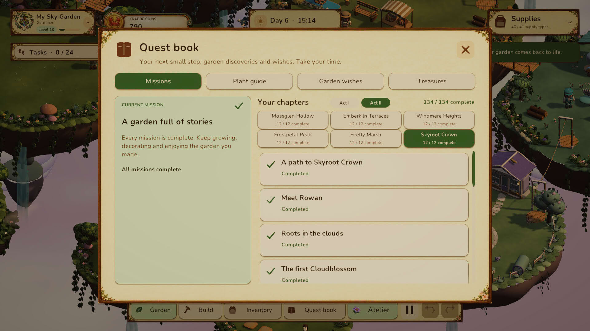Screenshot for Bloom Above: Wanderisles