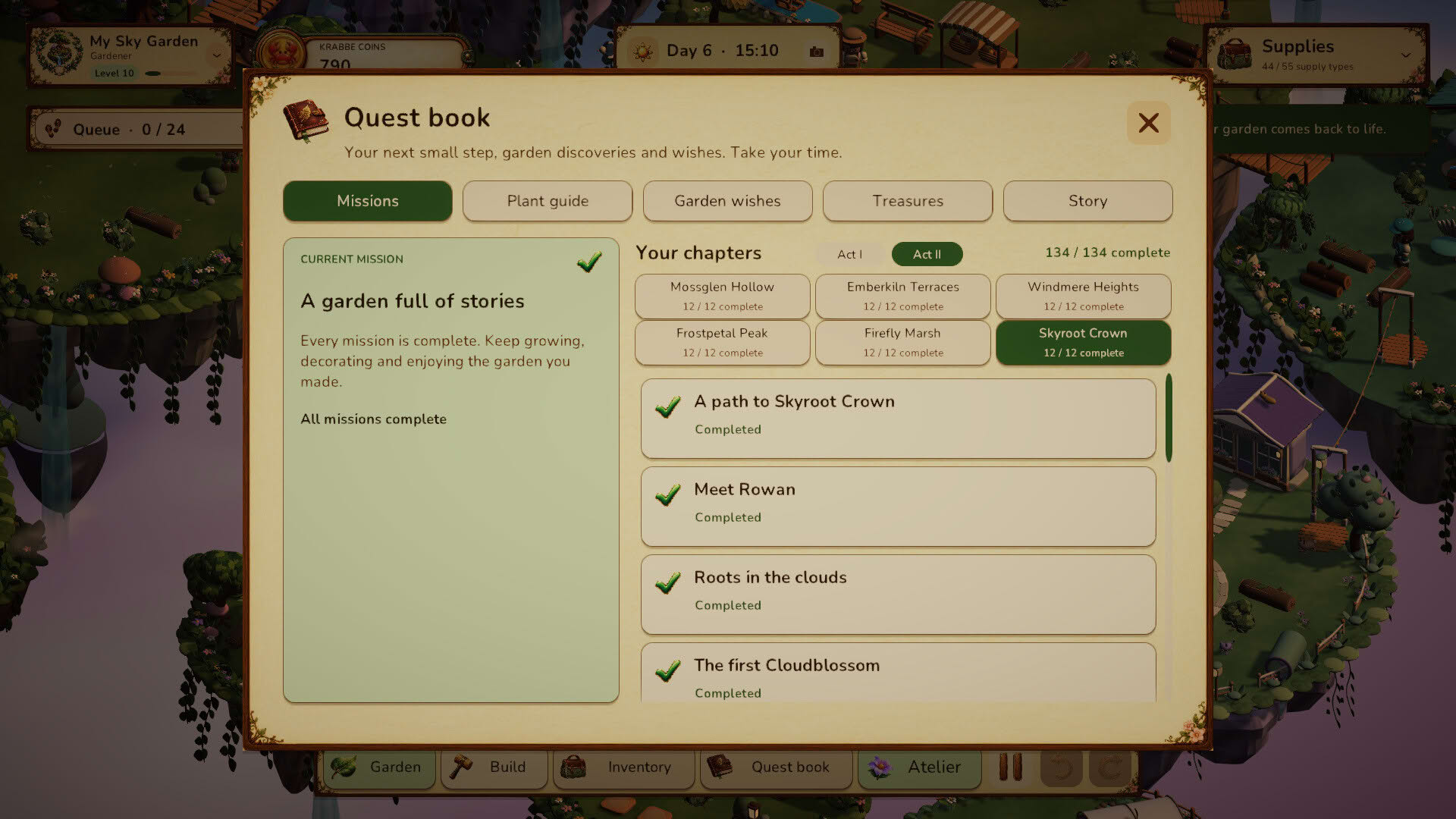 Screenshot for Bloom Above: Wanderisles