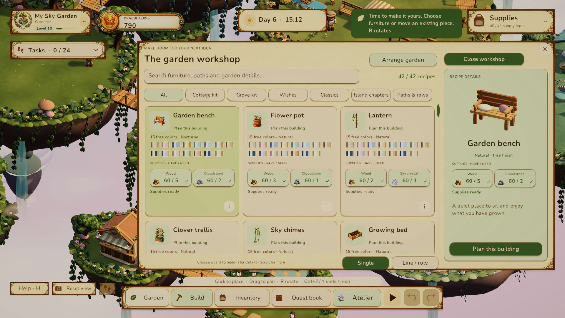 Screenshot for Bloom Above: Wanderisles