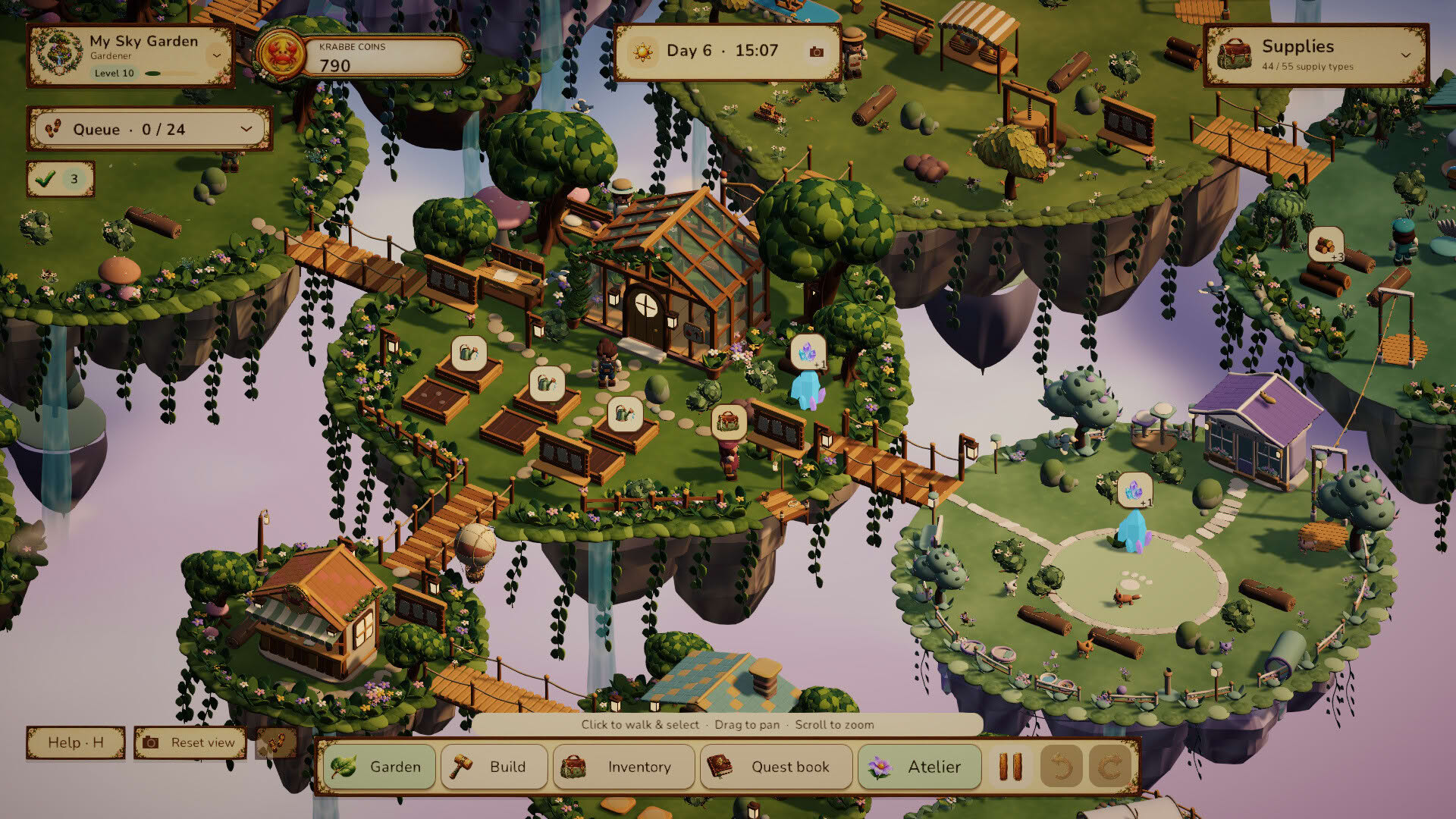 Screenshot for Bloom Above: Wanderisles