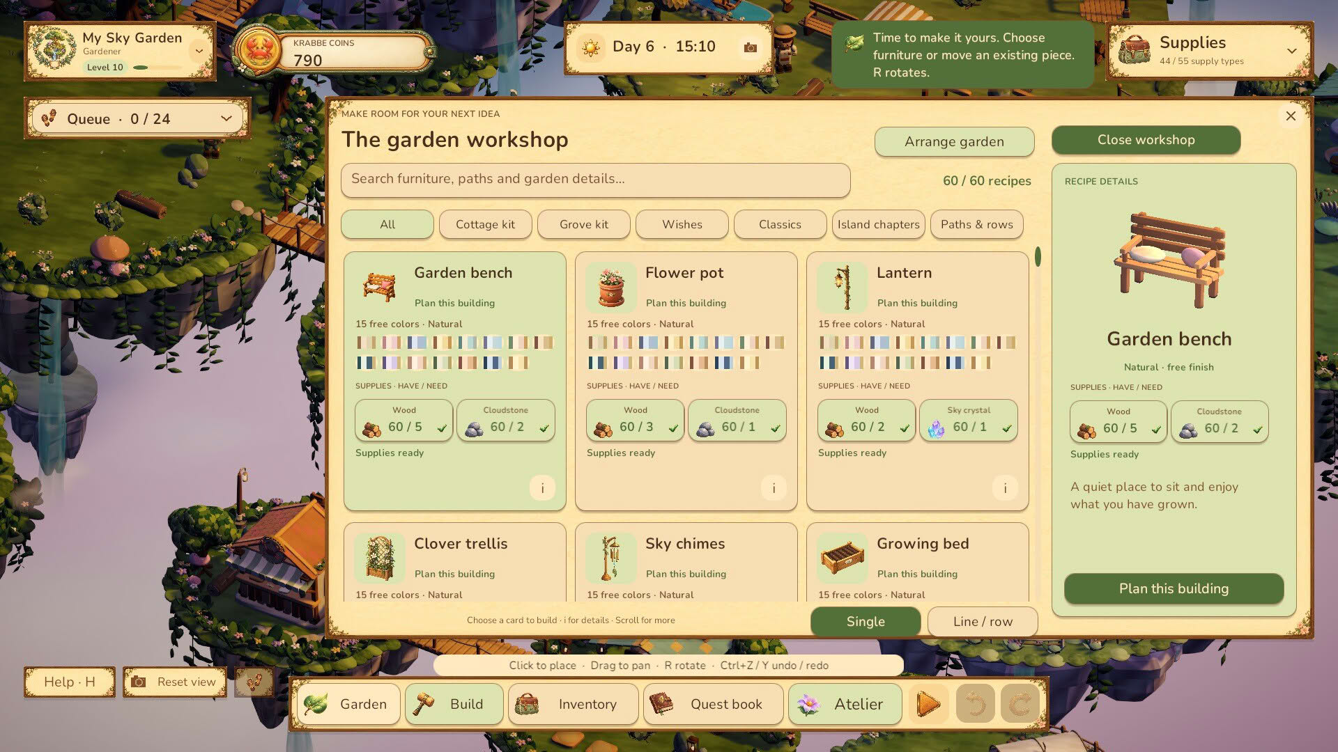 Screenshot for Bloom Above: Wanderisles