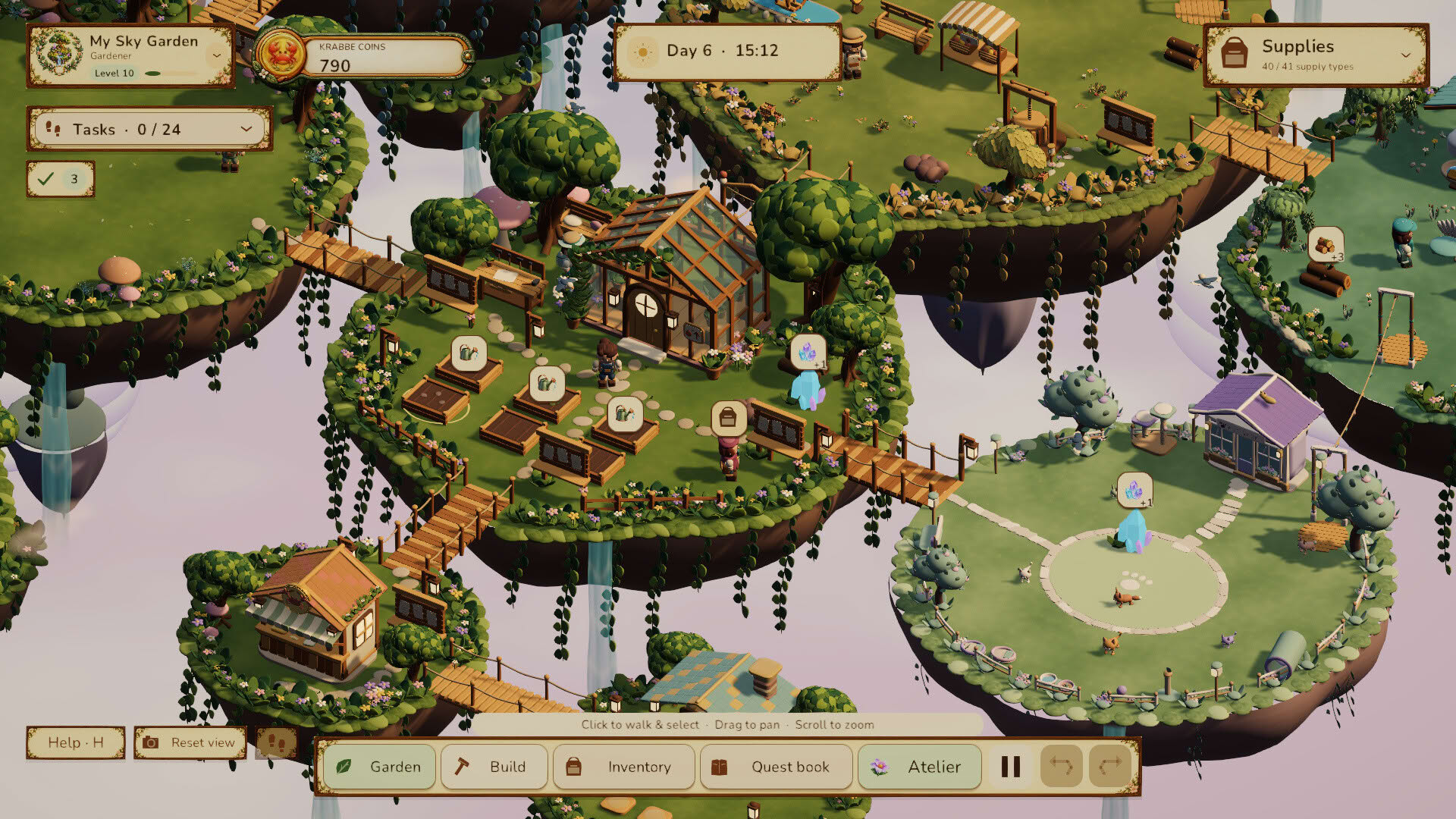 Screenshot for Bloom Above: Wanderisles