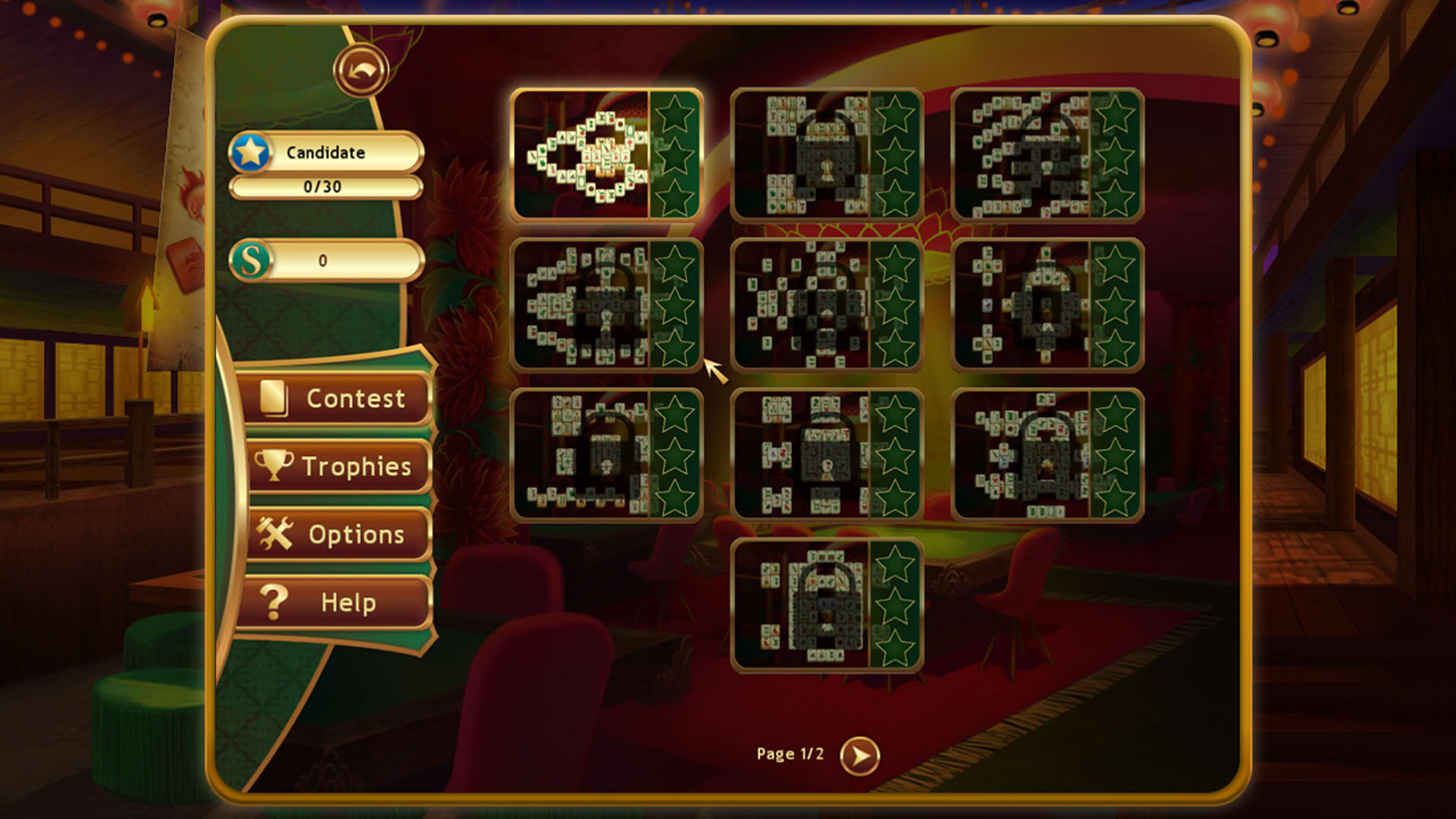 Screenshot for Mahjong World Contest