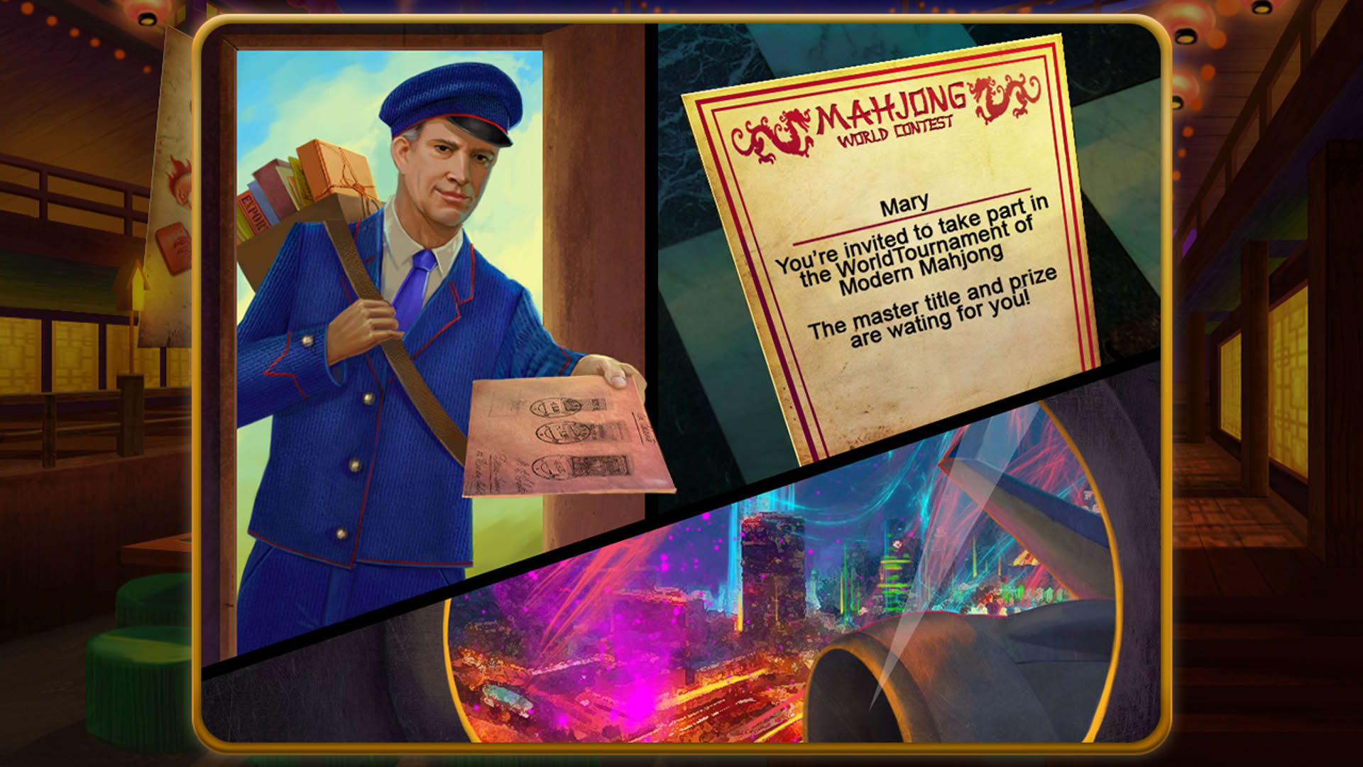 Screenshot for Mahjong World Contest