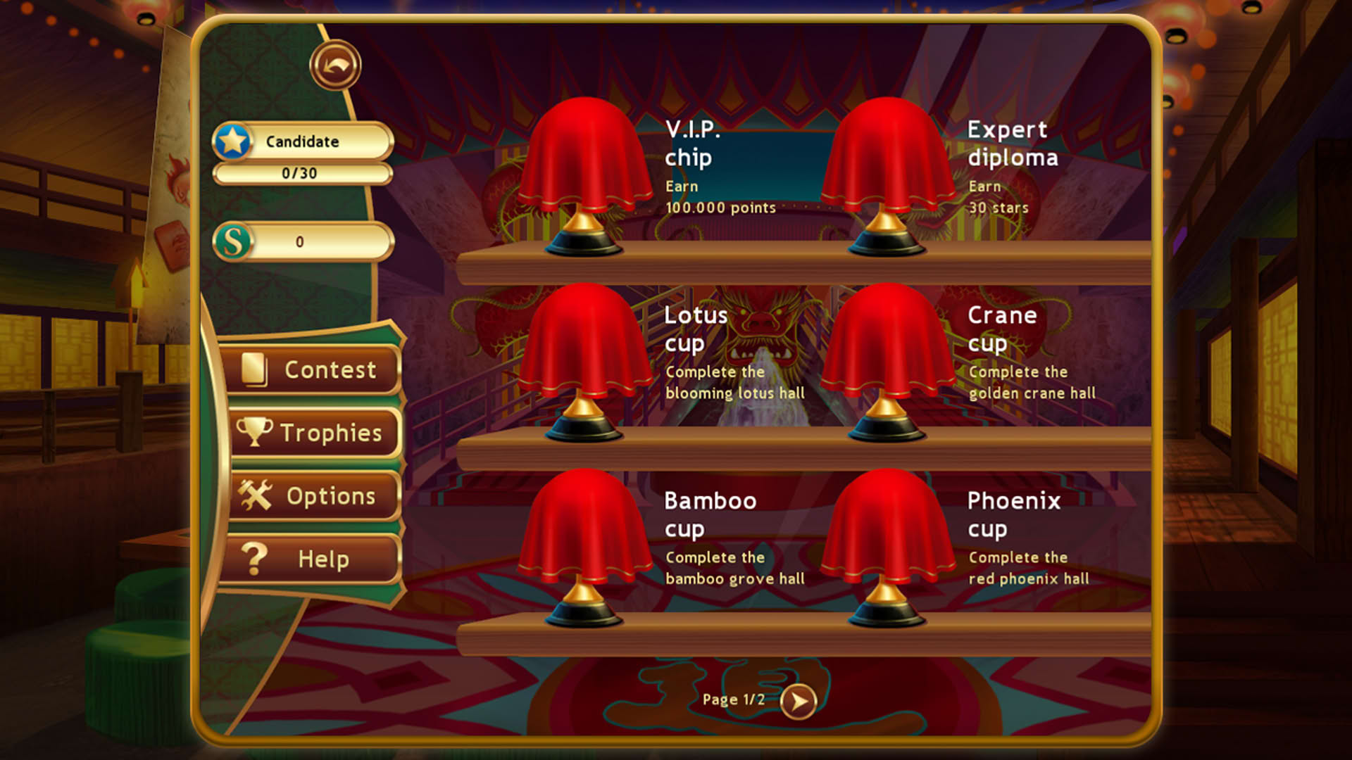 Screenshot for Mahjong World Contest