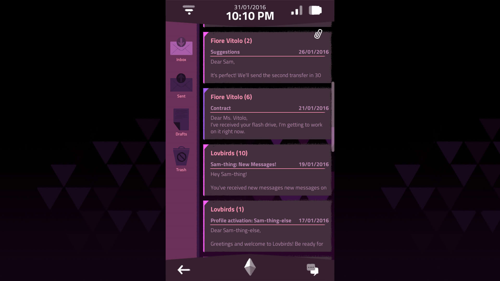 Screenshot for A Normal Lost Phone