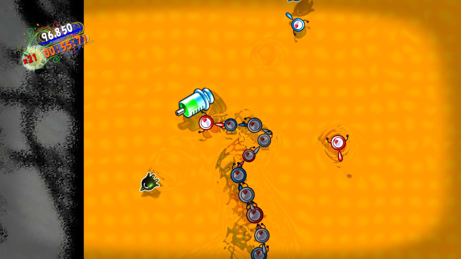 Screenshot for peakvox Escape Virus HD