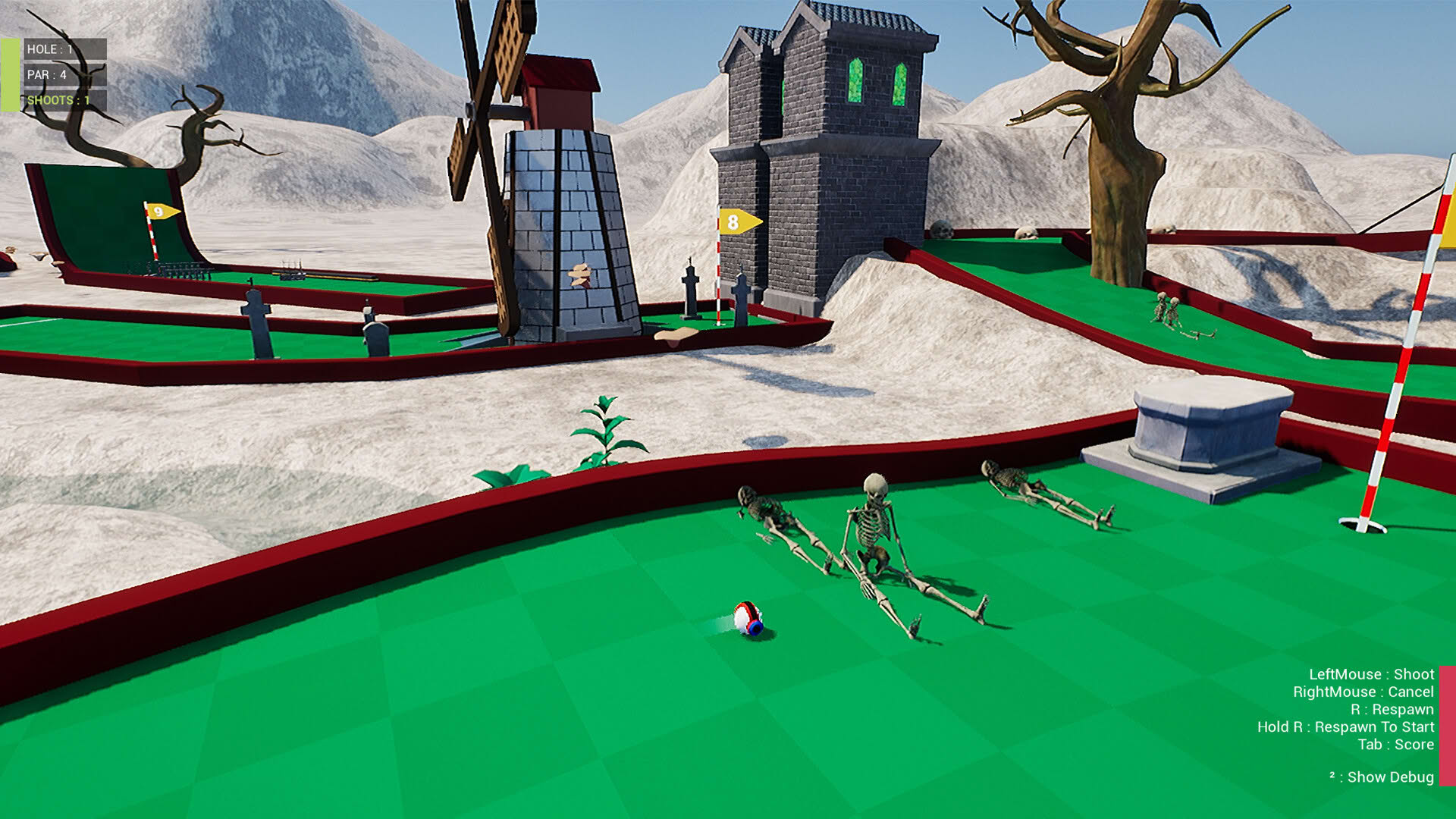 Screenshot for Horror Golf