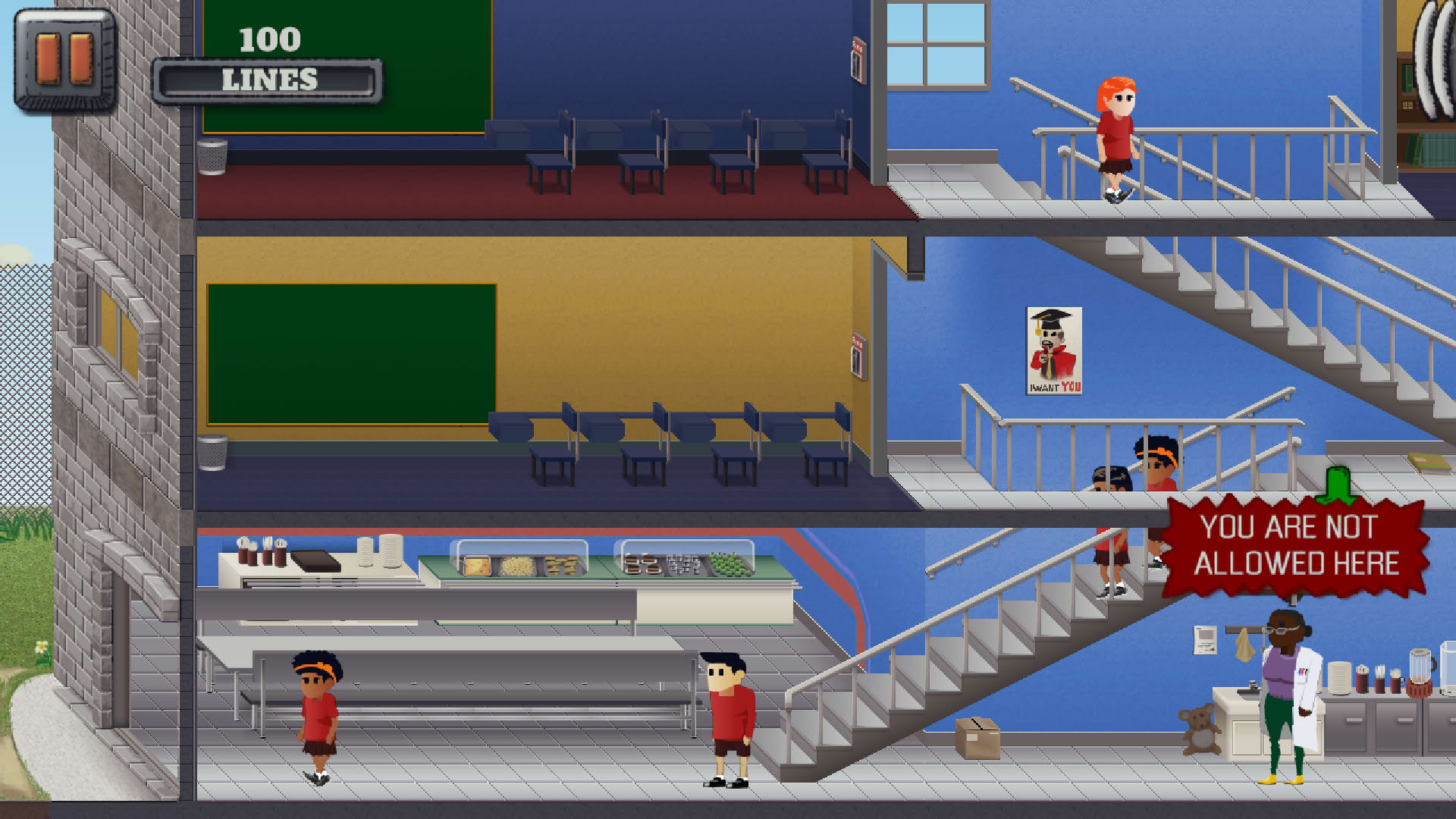 Screenshot for Skool Daze: Reskooled