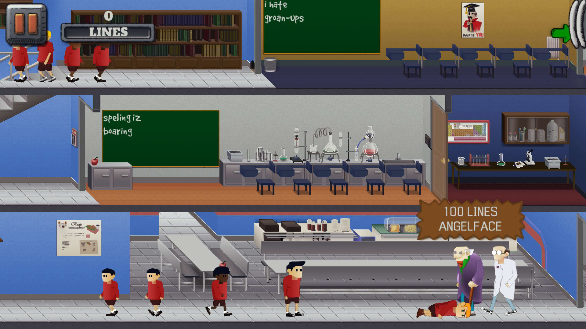 Screenshot for Skool Daze: Reskooled