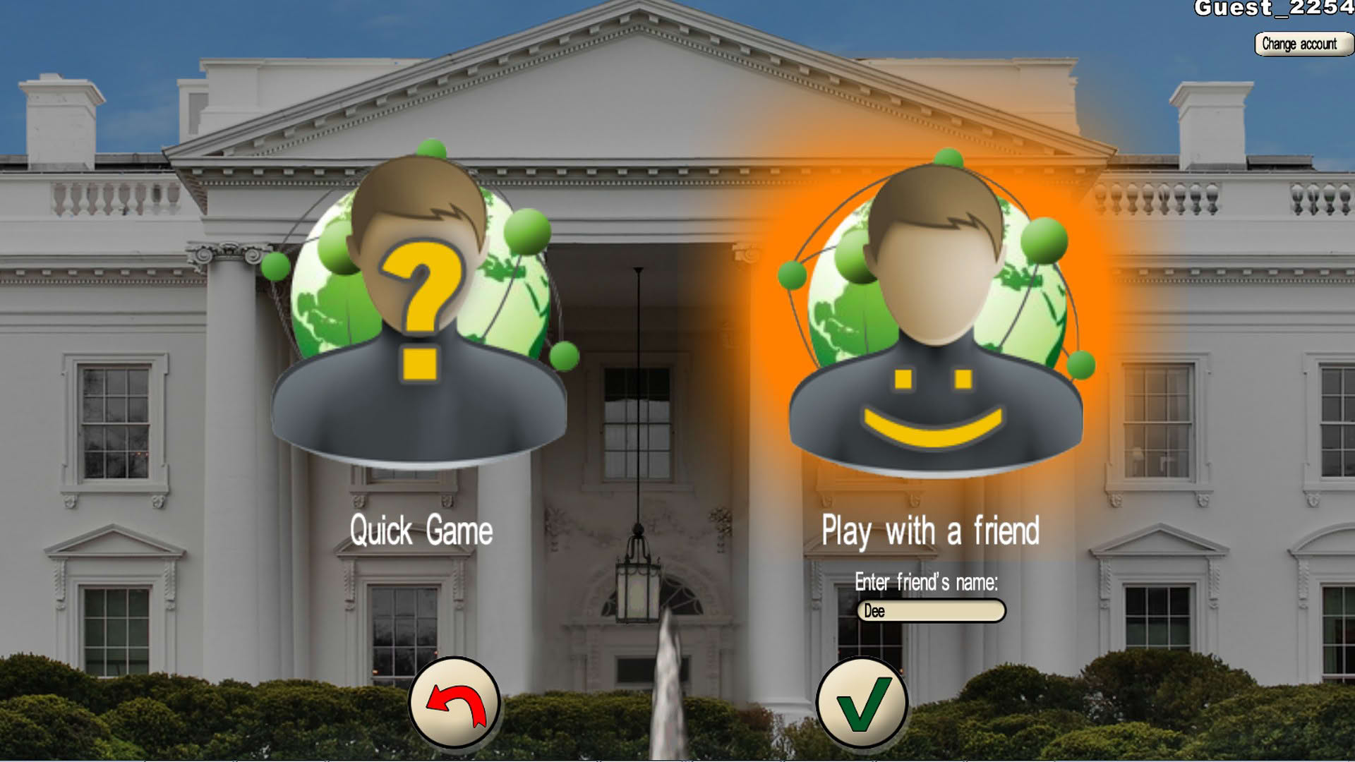 Screenshot for The Race for the White House 2016