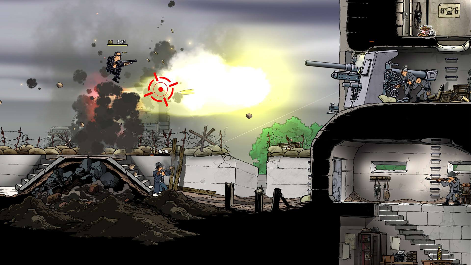 Screenshot for Guns, Gore and Cannoli 2