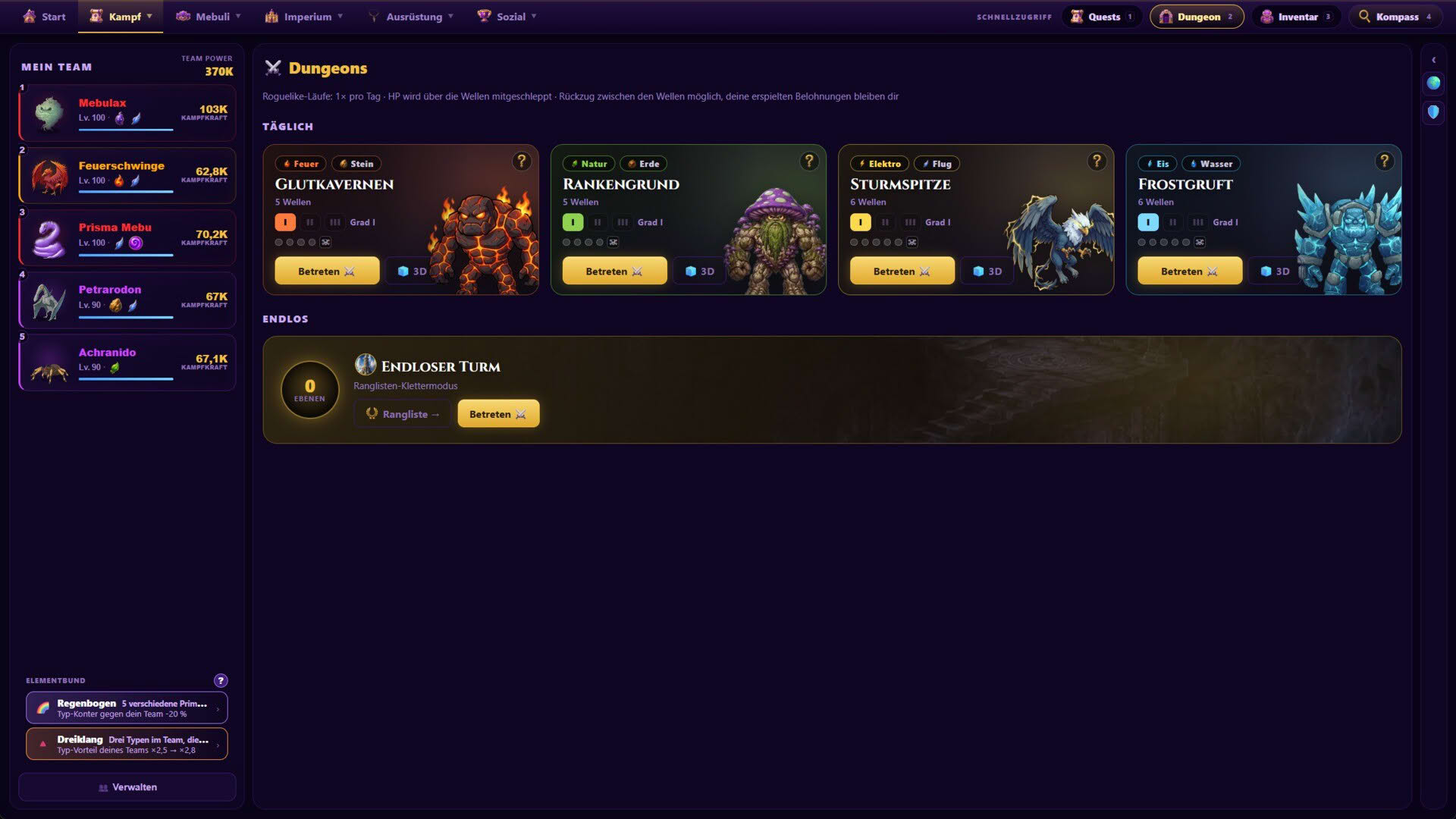 Screenshot for Mebula Legends